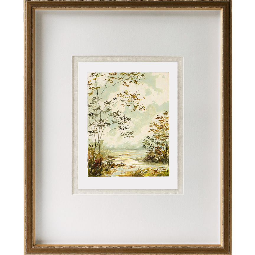 Fresh Look at Southern Chinoiserie Print No 1