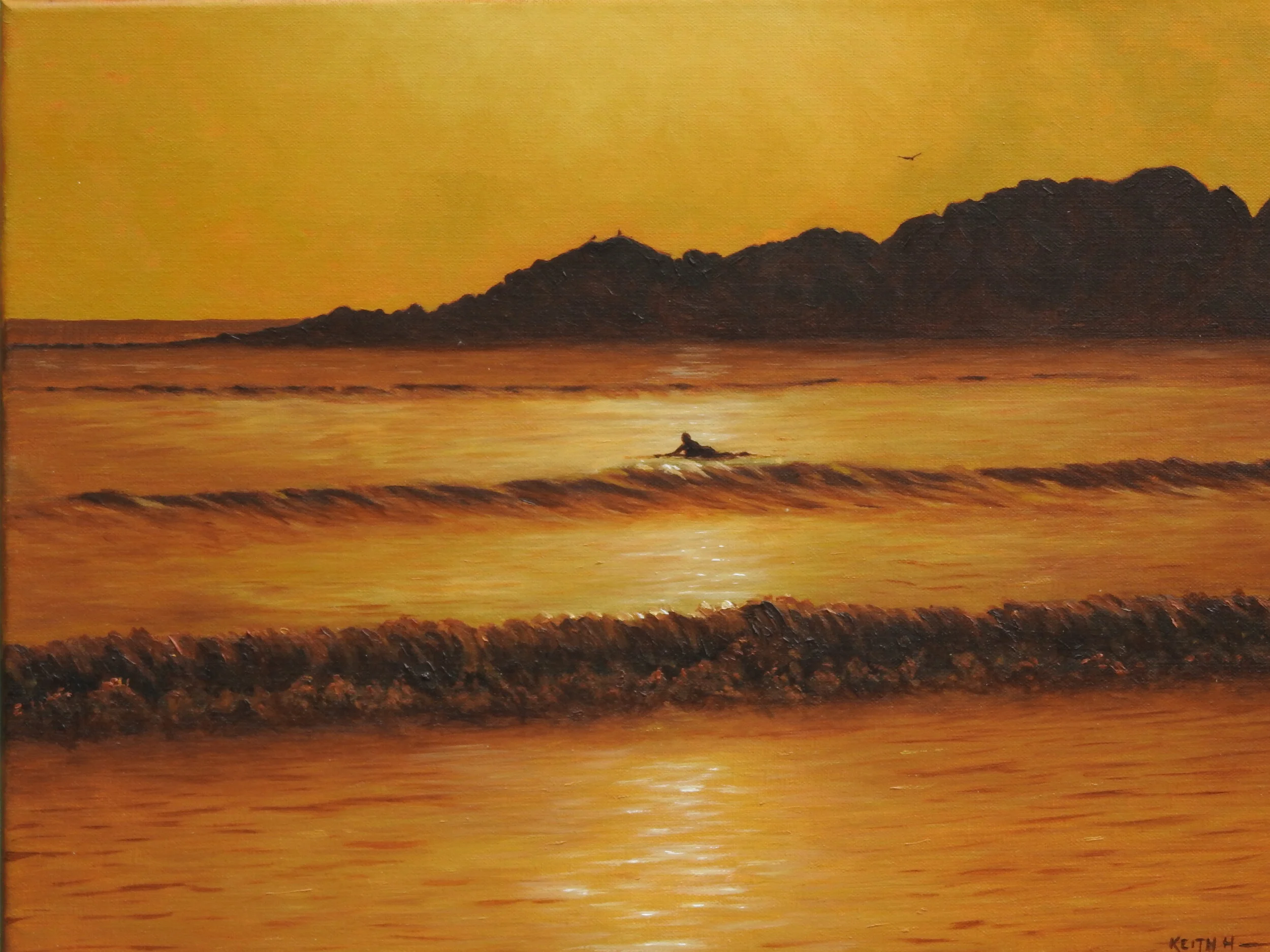  Oil on Belgian Linen  Size - 30cm x 40cm 