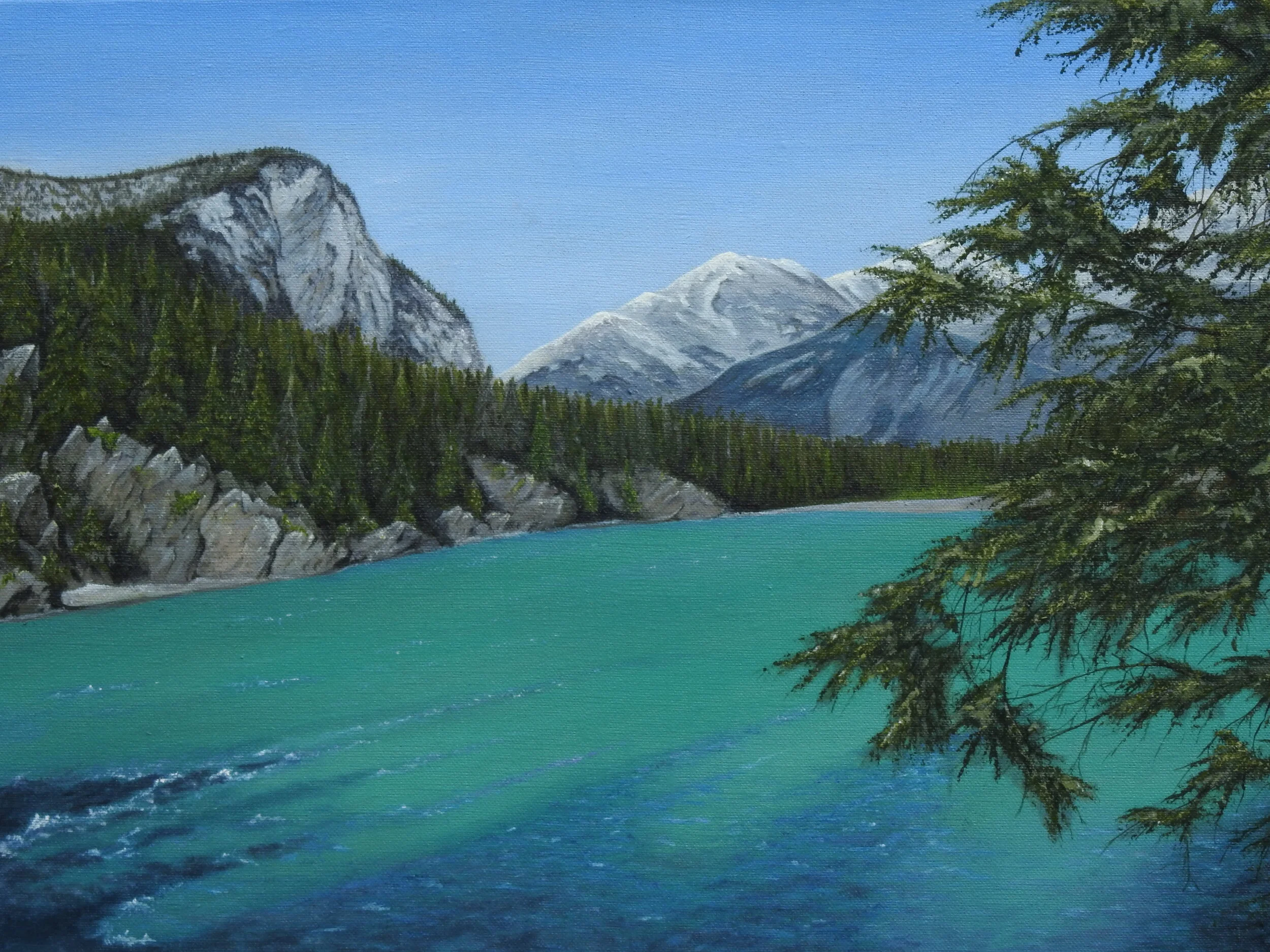  Oil on Belgian Linen  Size - 40cm x 50cm 