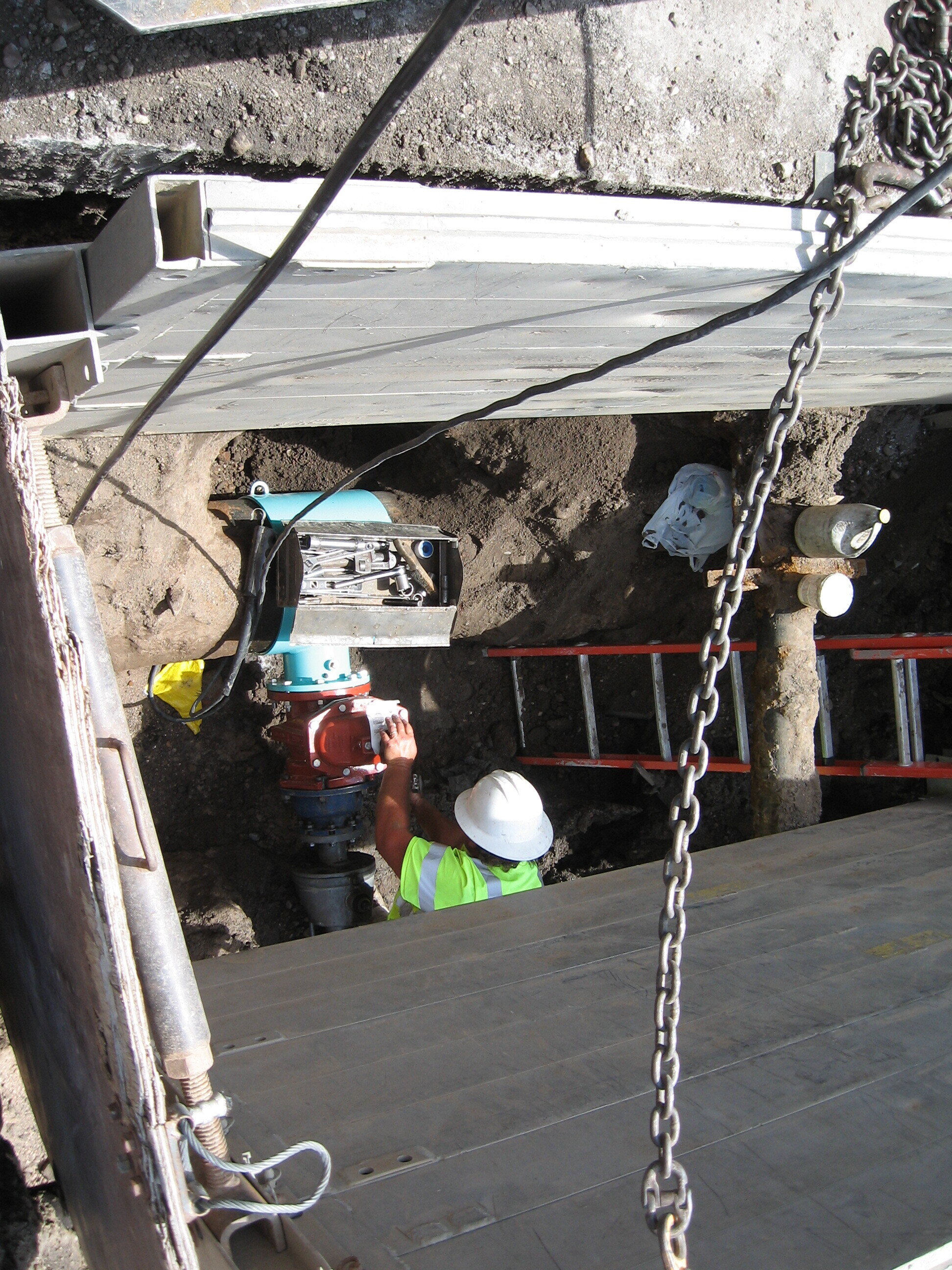 Valve installation 