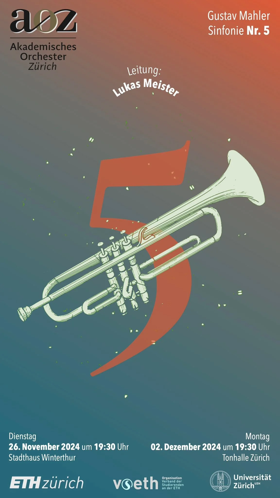  Herbstsemester 2024     Gustav Mahler: Sinfonie Nr. 5 