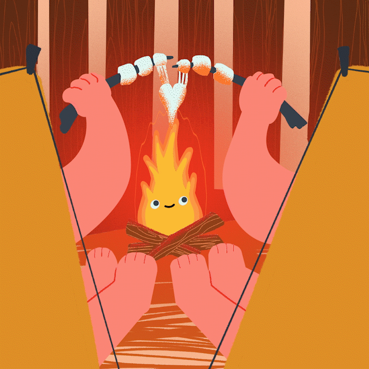 I love you s'mores than you love me.