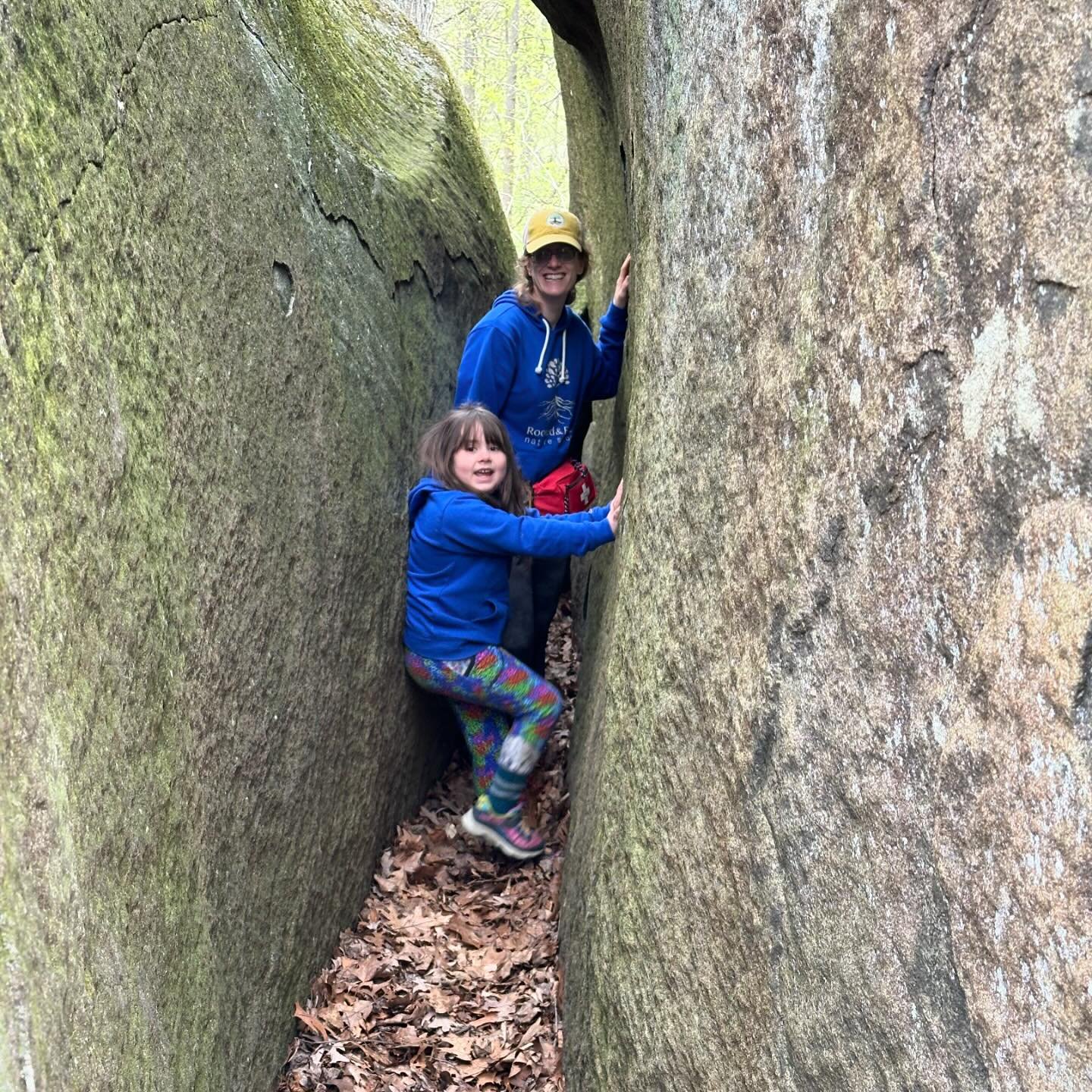 (2/2) Today we got to spend time at one of our favorite places - Buzzard&rsquo;s Rock! We left right away to spend as much time there as possible, and had fun moving along the paths that are much greener than they were during our last trip there this