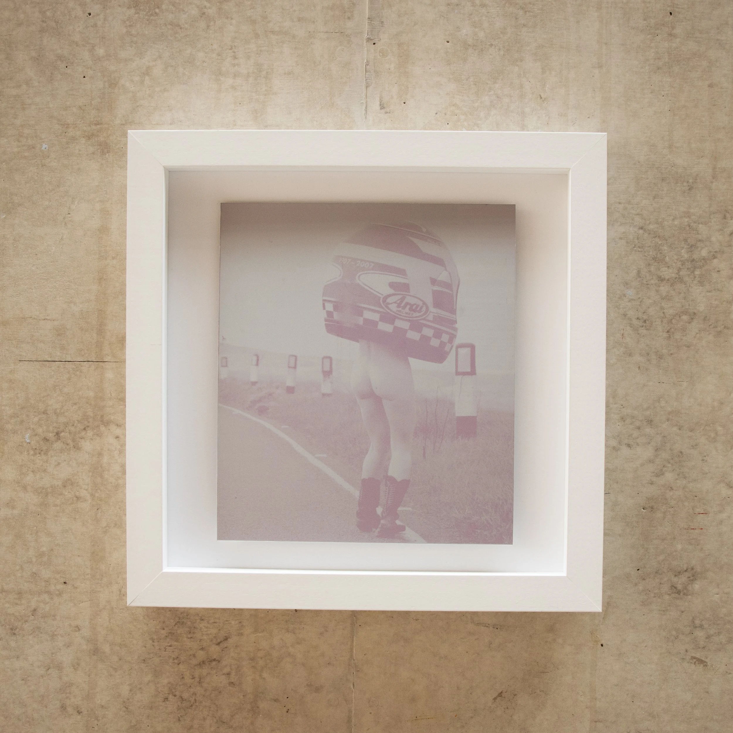 ALUMINIUM PLATE MILESTONE 32 (MAGENTA) 1/1 EDITION AND THRILL OF IT BOOK