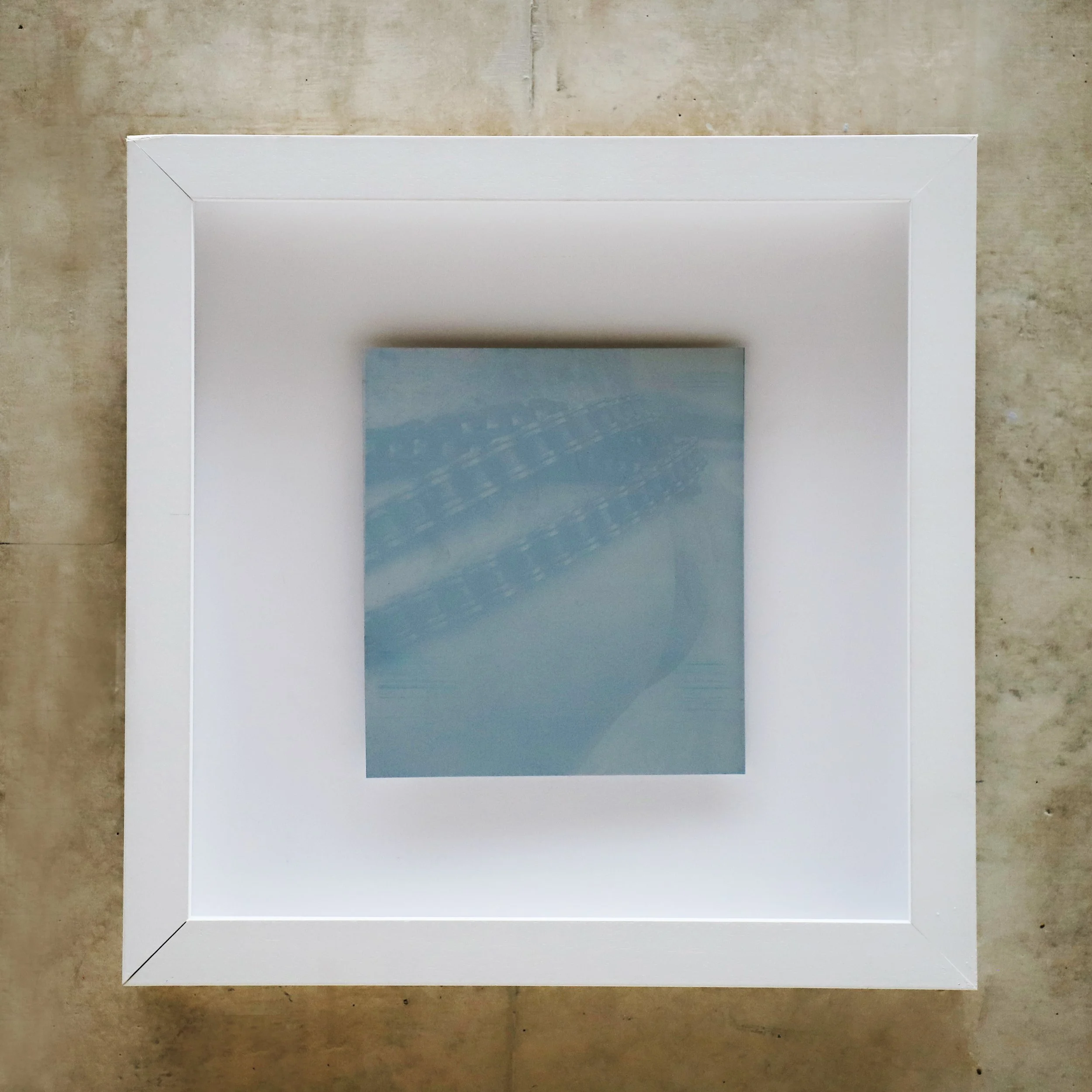 ALUMINIUM PLATE WINDY CORNER (CYAN) 1/1 EDITION AND THRILL OF IT BOOK