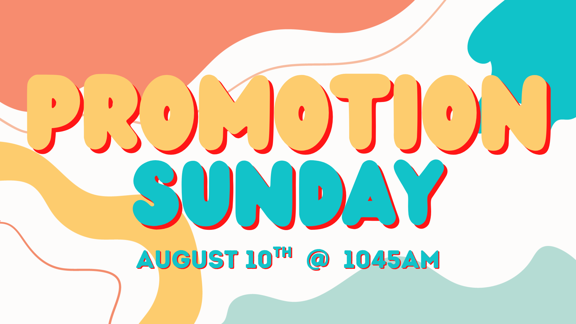 Promotion Sunday