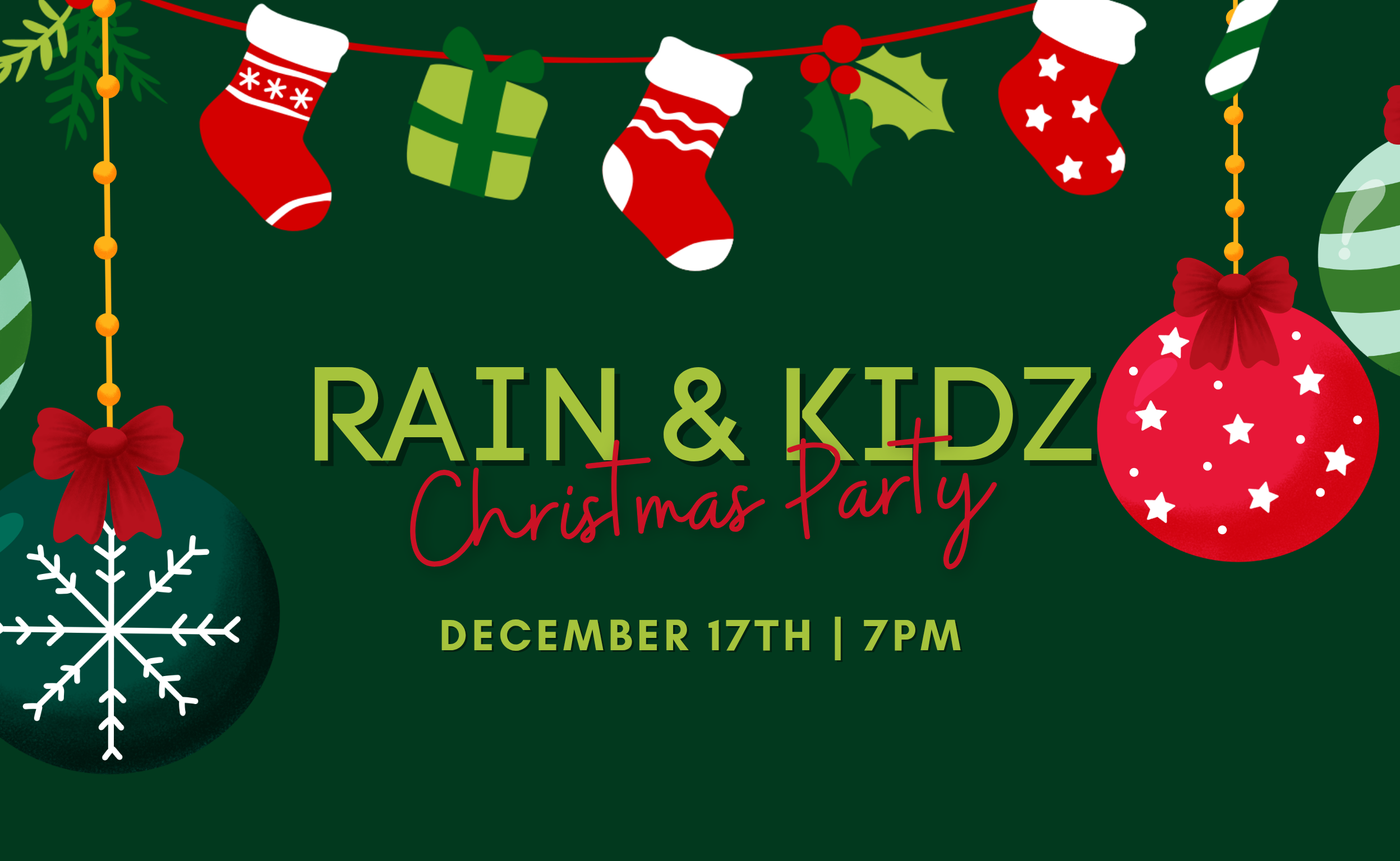 Rain and Kidz Christmas Party
