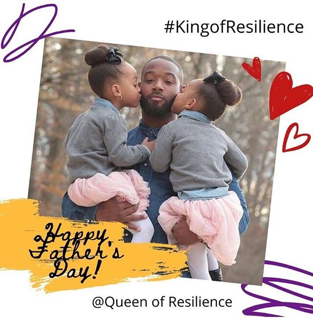 Happy Father&rsquo;s Day! ❤️
.
.
Queen of Resilience and King of 💪🏾Resilience believes in Honoring our Fathers!!! .
.
We want to help you 🎉celebrate the special men in your life. .
.
Fathers! Brothers! Uncles! Cousins! .
Who has been that special 