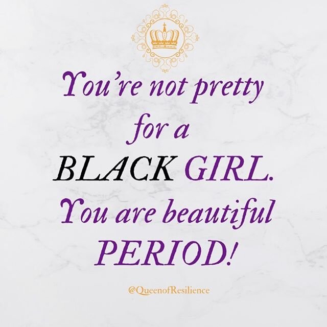 Just in case you needed a reminder BLACK GIRL!! .
You are beautiful period!! 💜👑
.
.
.
📸: @betawards 
#QueenofResilience #betawards2020 #myblackisbeautiful #IncreasingMHAwareness #BeBrave #BeCentered #BeResilient