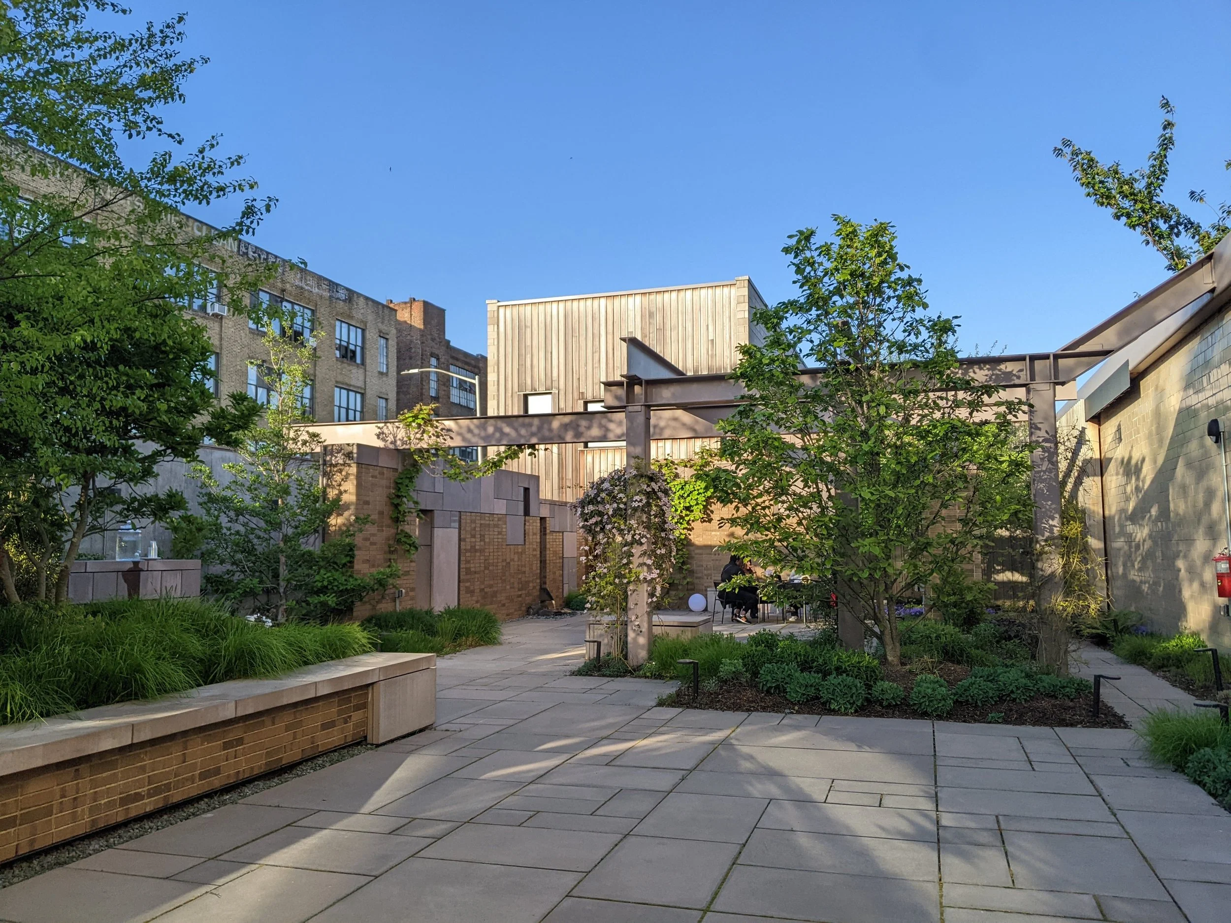 Carroll Hall Garden Courtyard