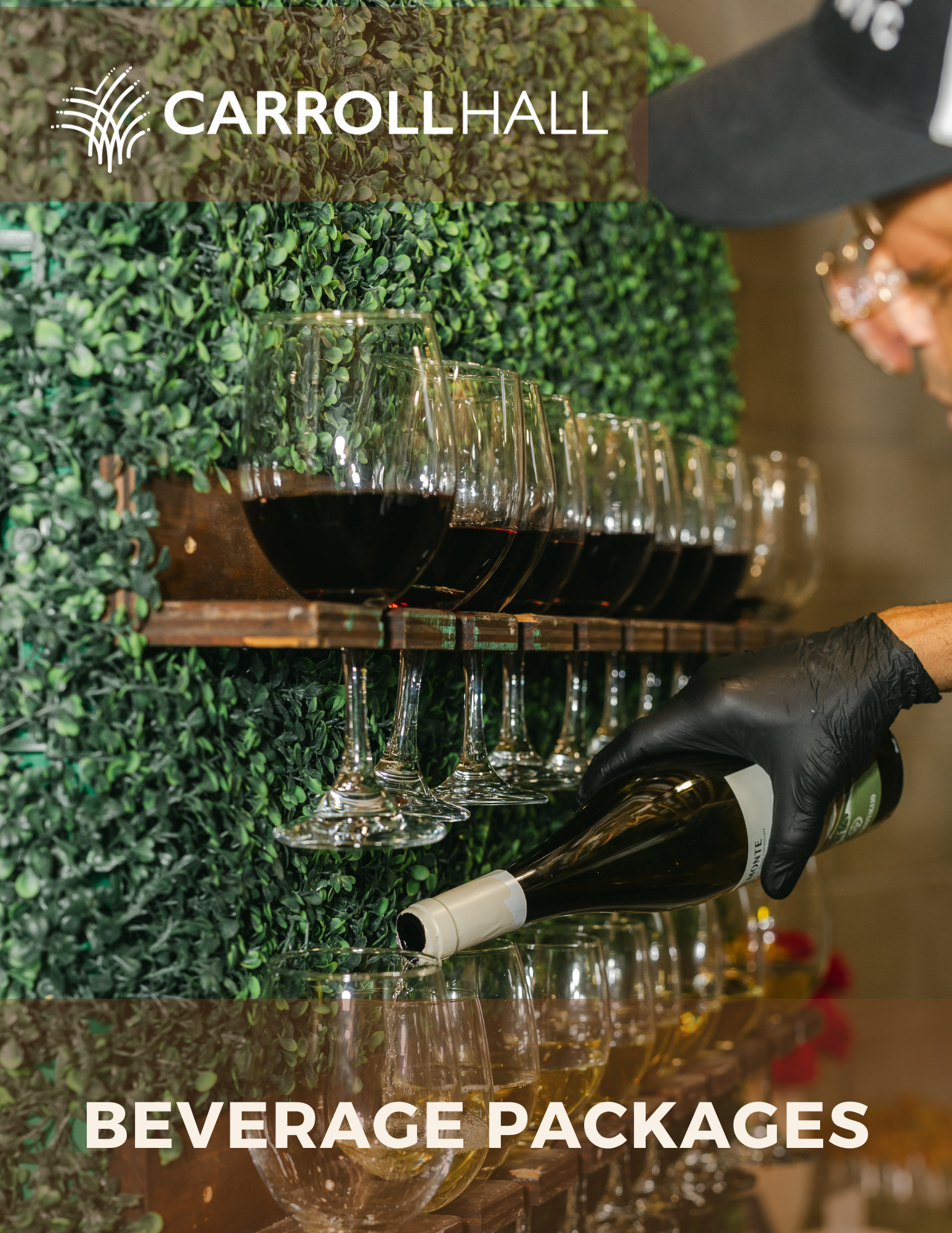 Beverage Packages at Carroll Hall