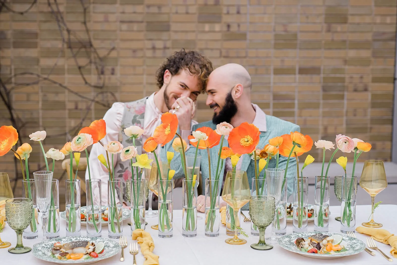 Carroll Hall and Poppy & Lynn Garden Wedding Photoshoot