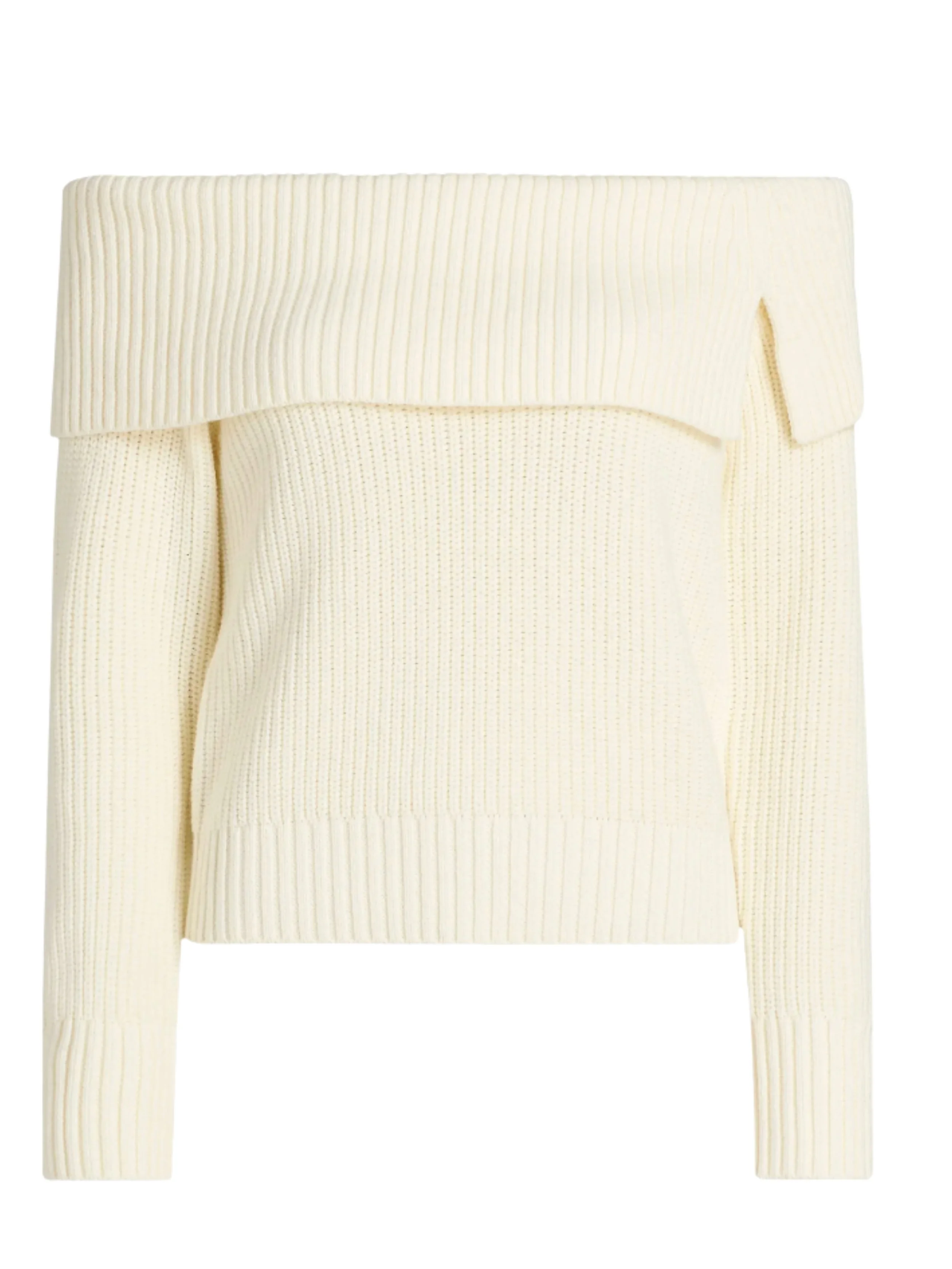 Off-the-shoulder neckline