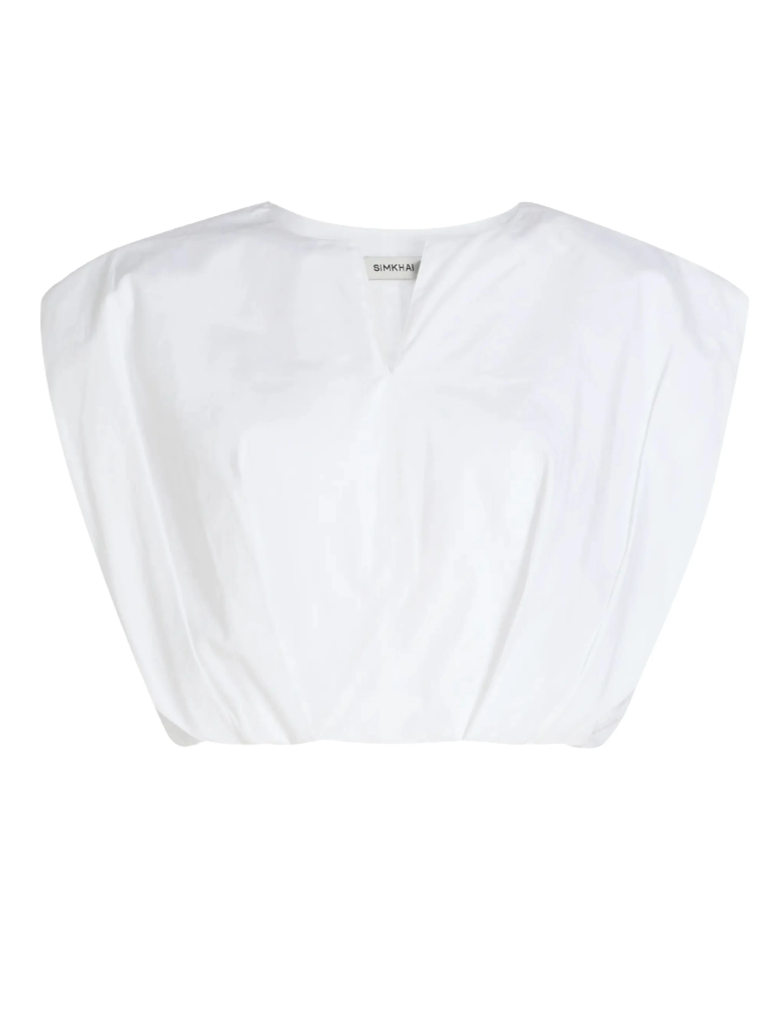Split V neckline 