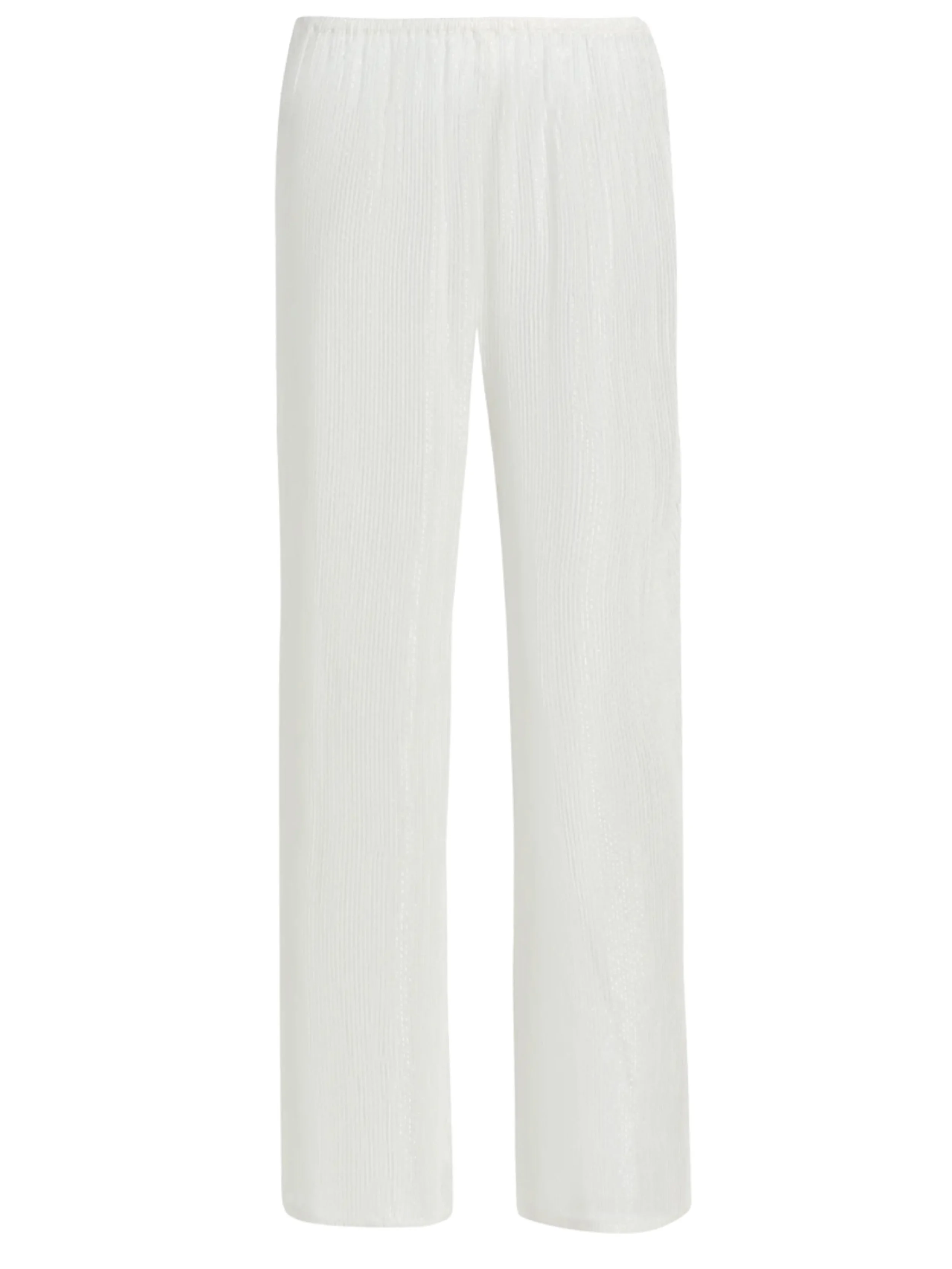 Elasticized waistband
should always rug your hip not flare 