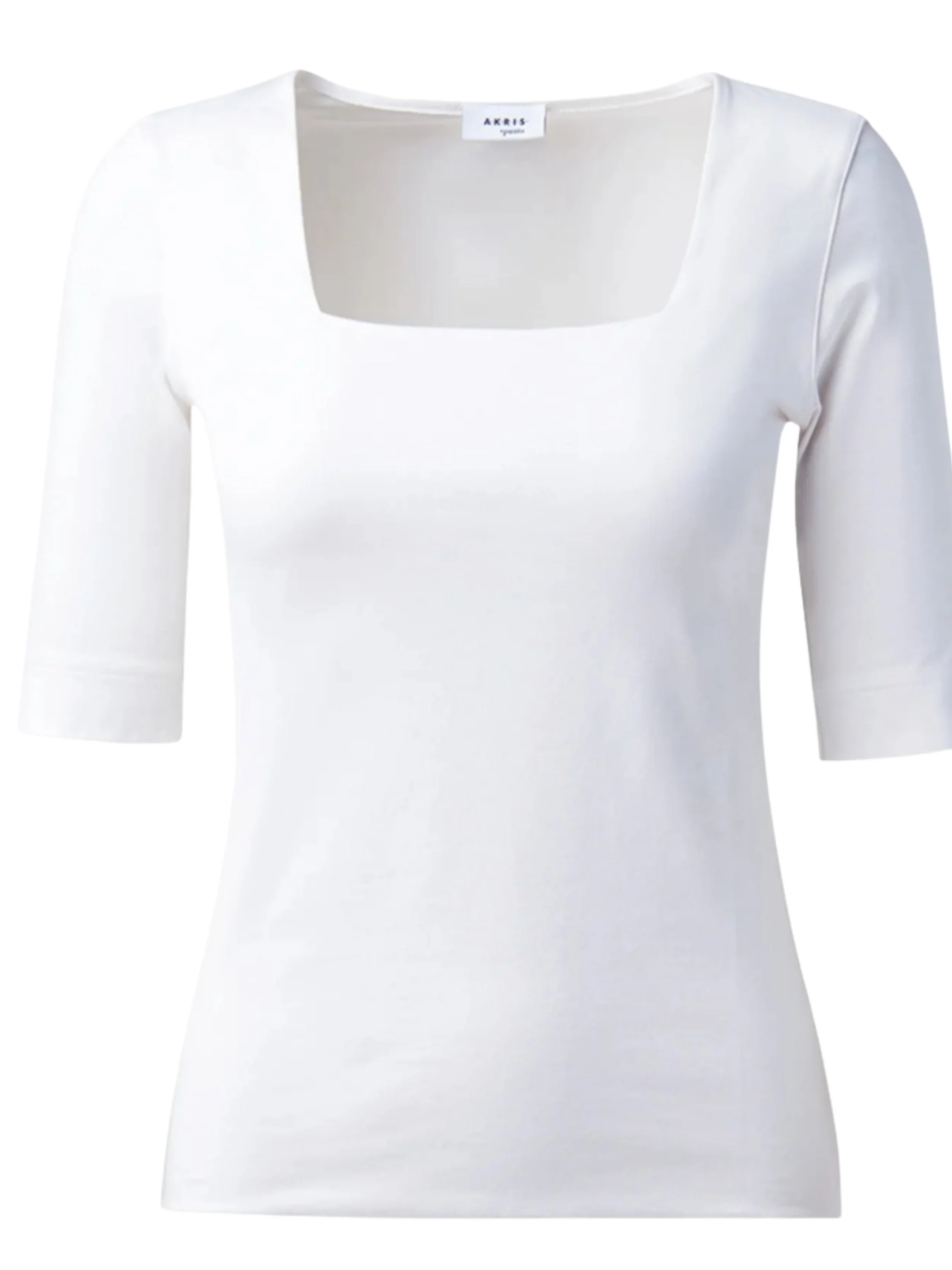 Square neckline 
