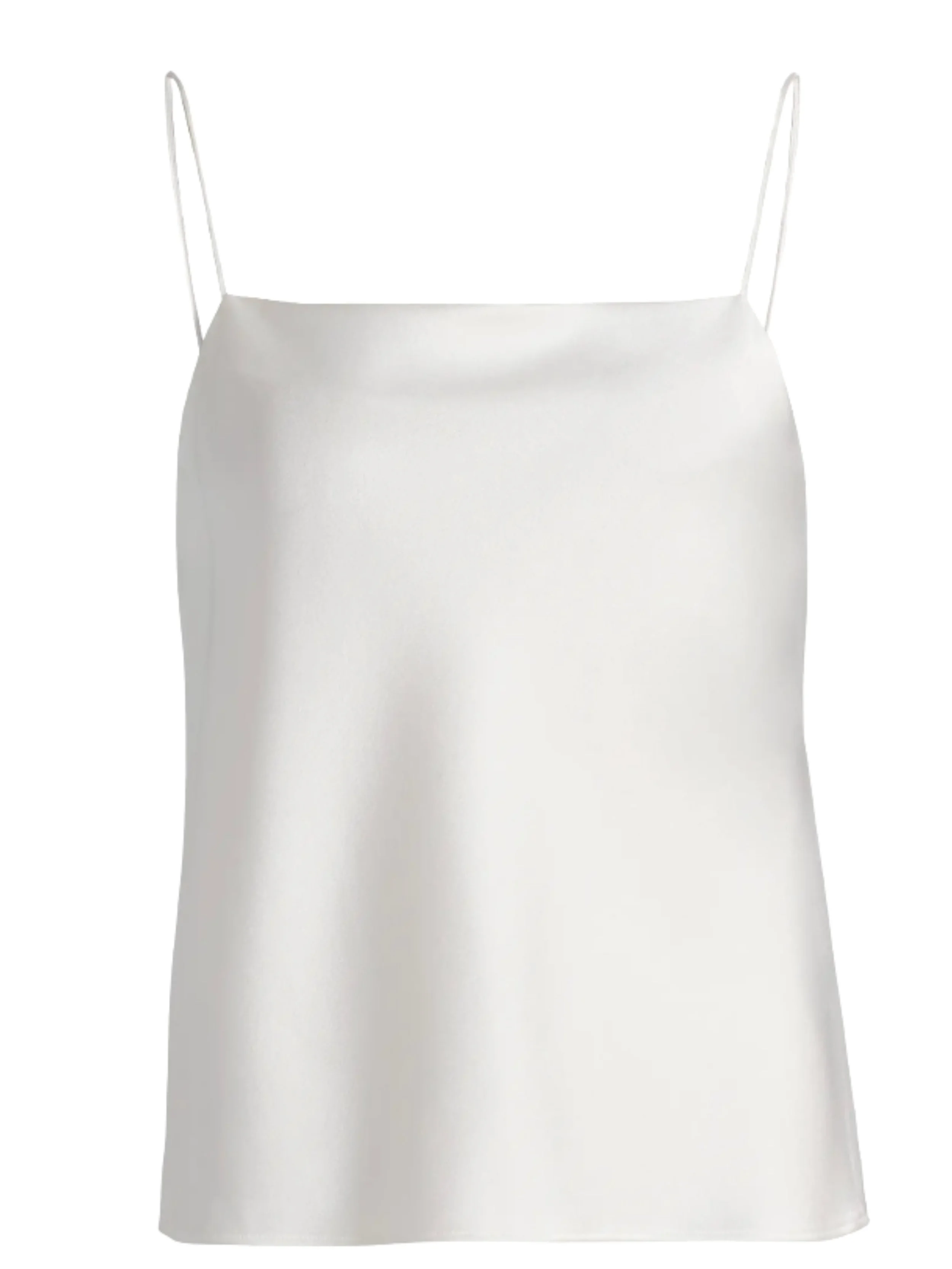 Cowl neckline
Spaghetti straps