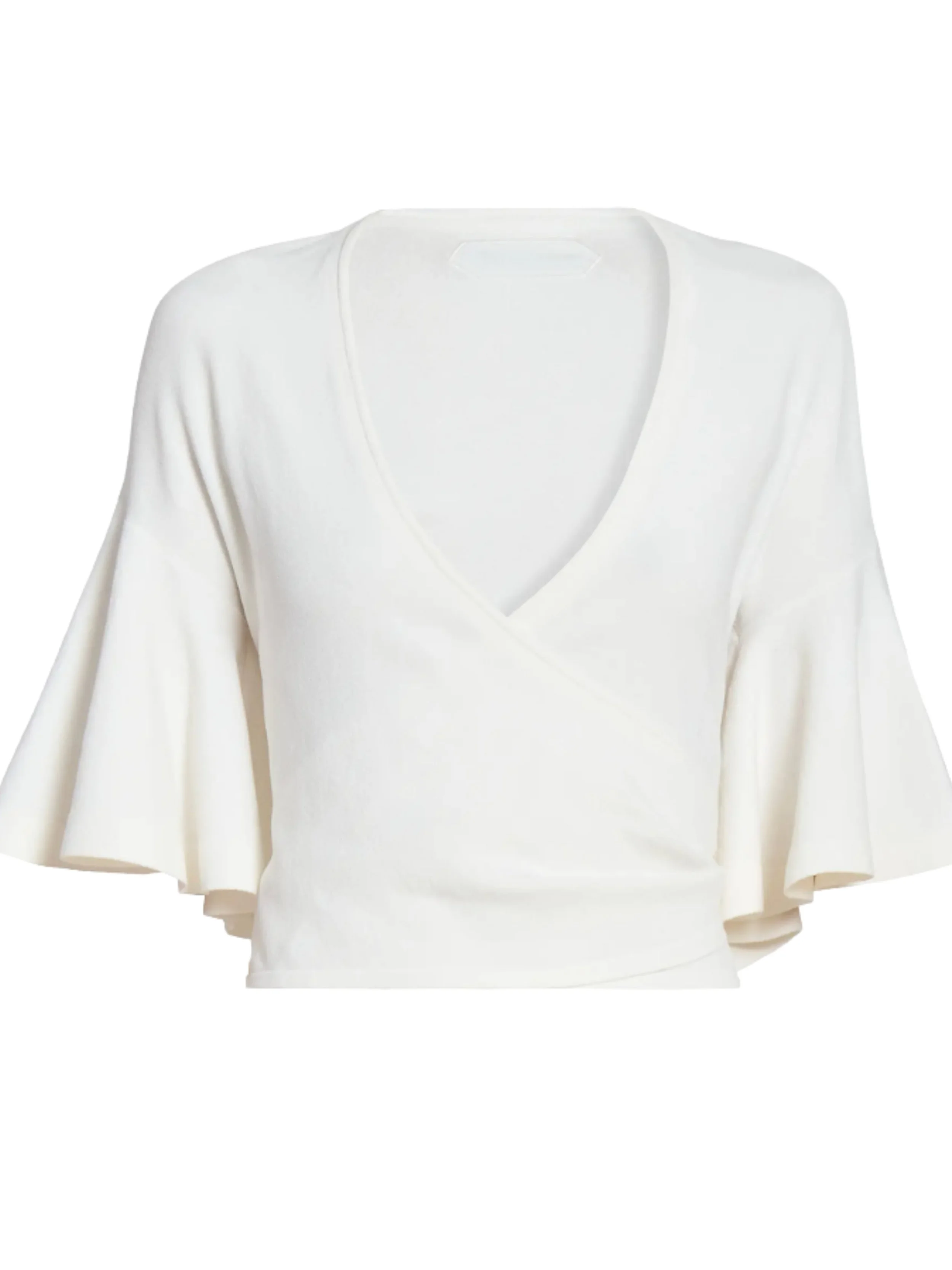 Short bell sleeve 
