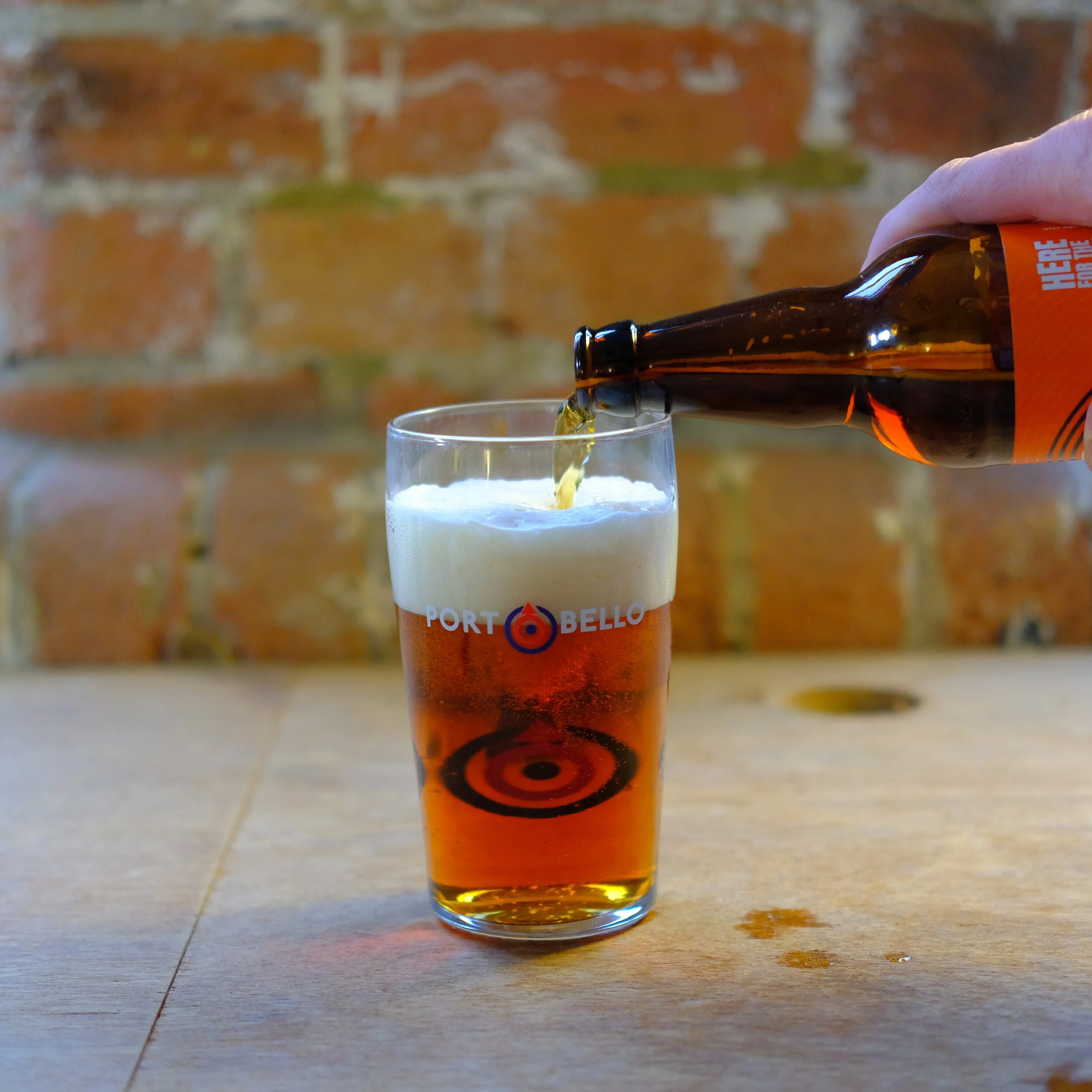 Portobello Brewery Logo TShirt — Portobello Brewing