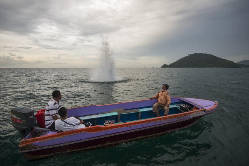 Tourists offered sick 'fishing action' trips where anglers use dynamite and  bombs to blow up prey - World News - Mirror Online