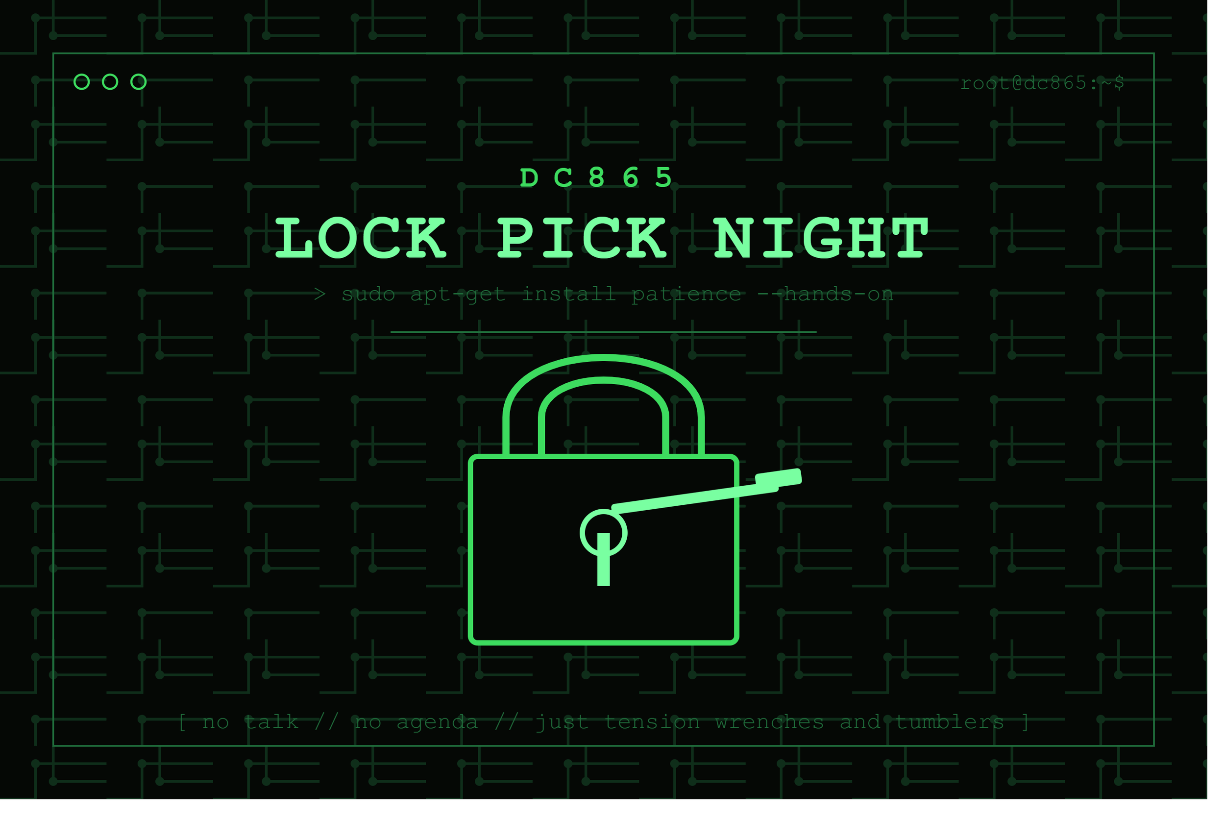 DC865 Lock Pick Night