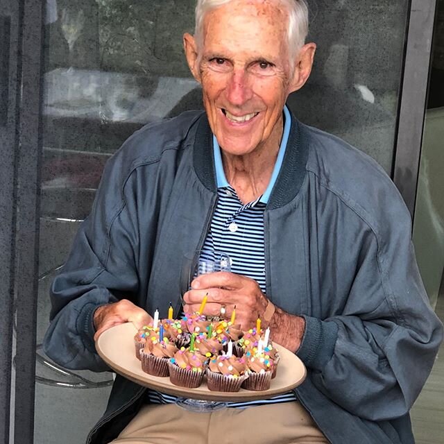 Jim Streng is happy and healthy celebrating his 90th birthday