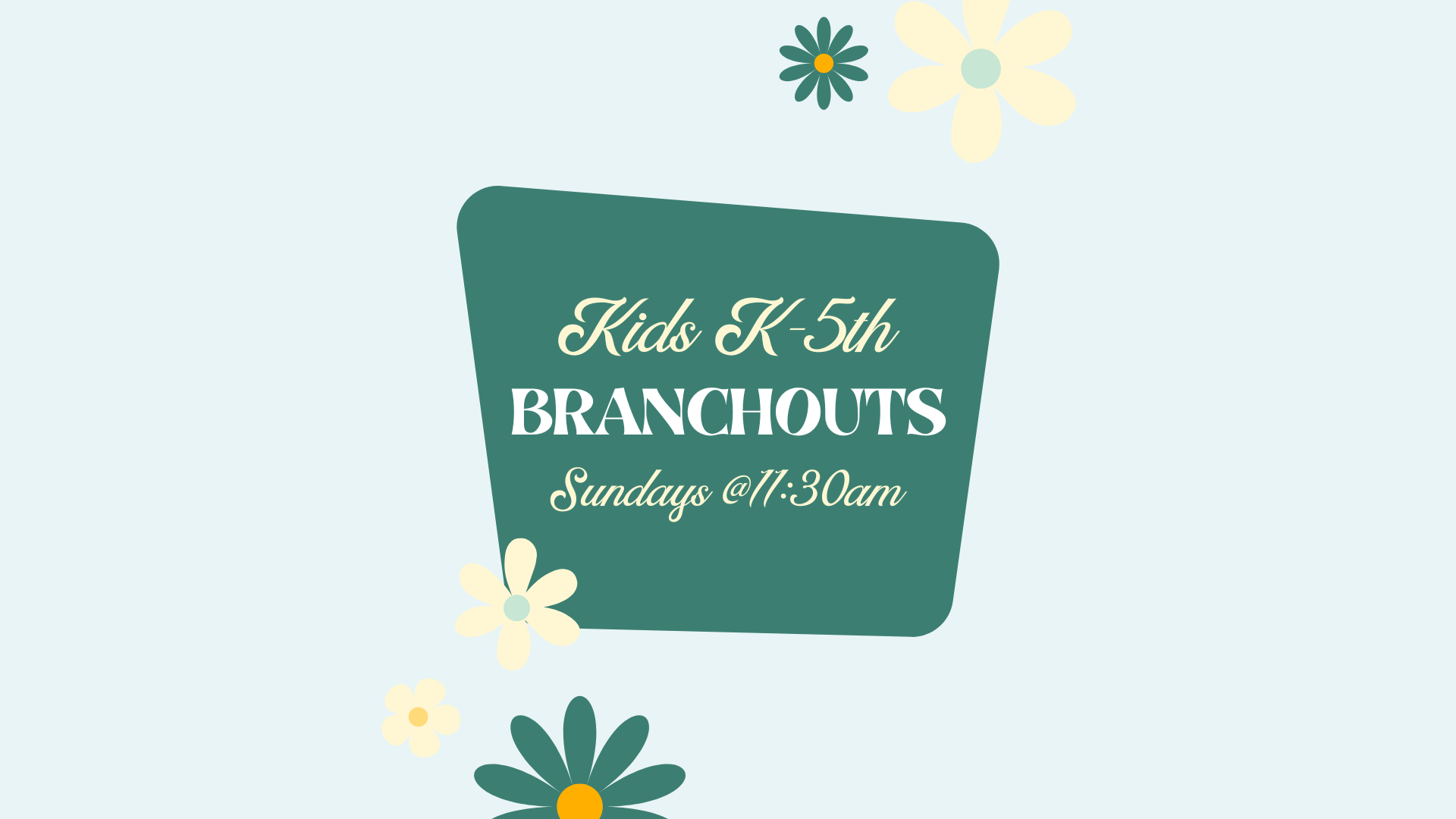 HC Kids Group | SUN @11:30am