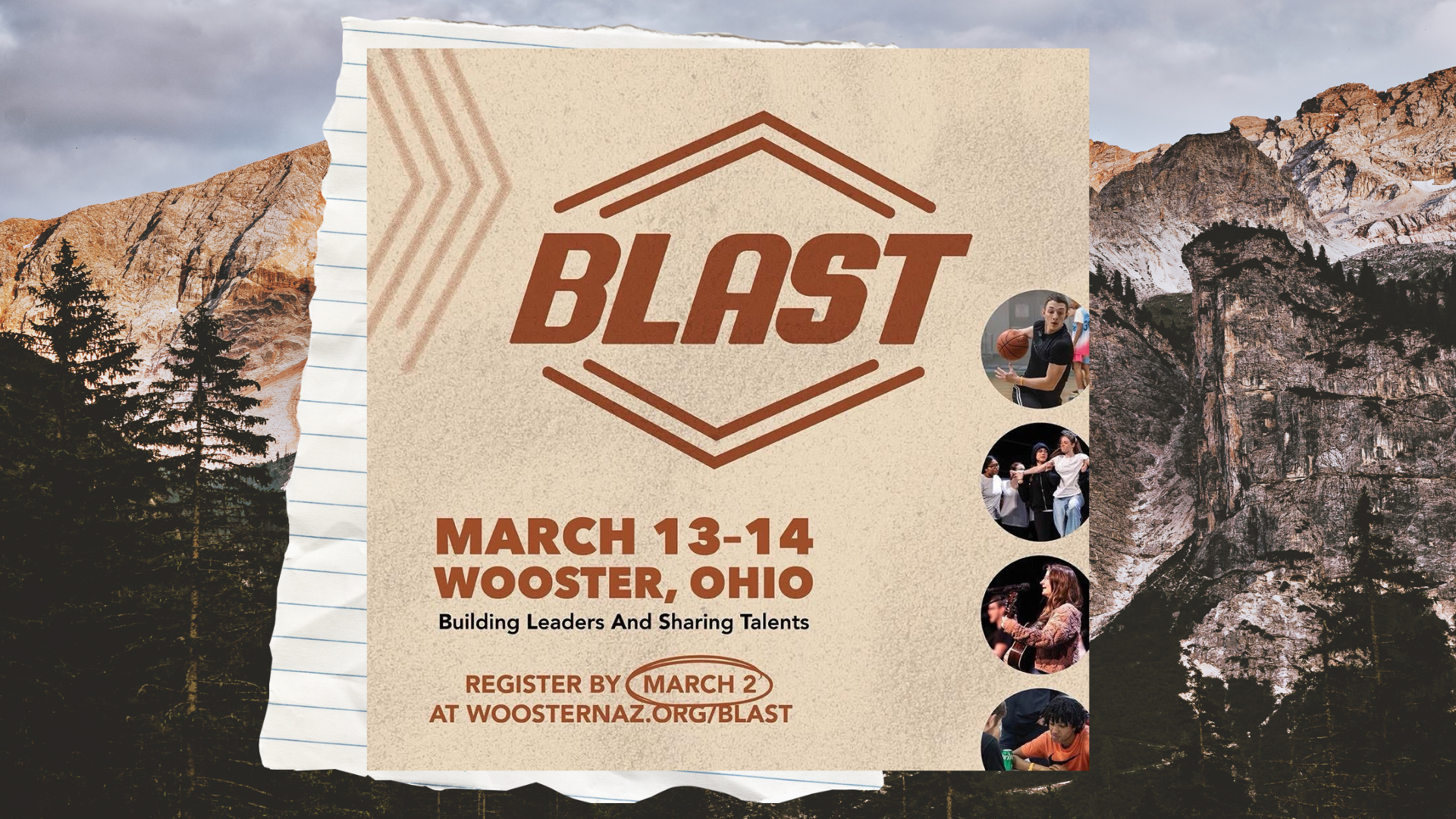 Tell Pastor Monica if you have a teen interested in attending! It will be a weekend of competition, fun, and a whole lot of Jesus getting the glory! Click here for registration link. 