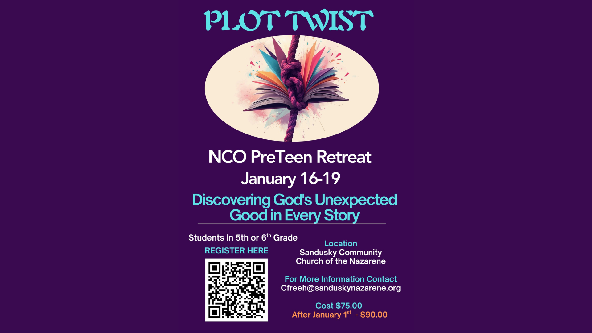 Join us for preteen retreat!!! Registration info is on the graphic :) 