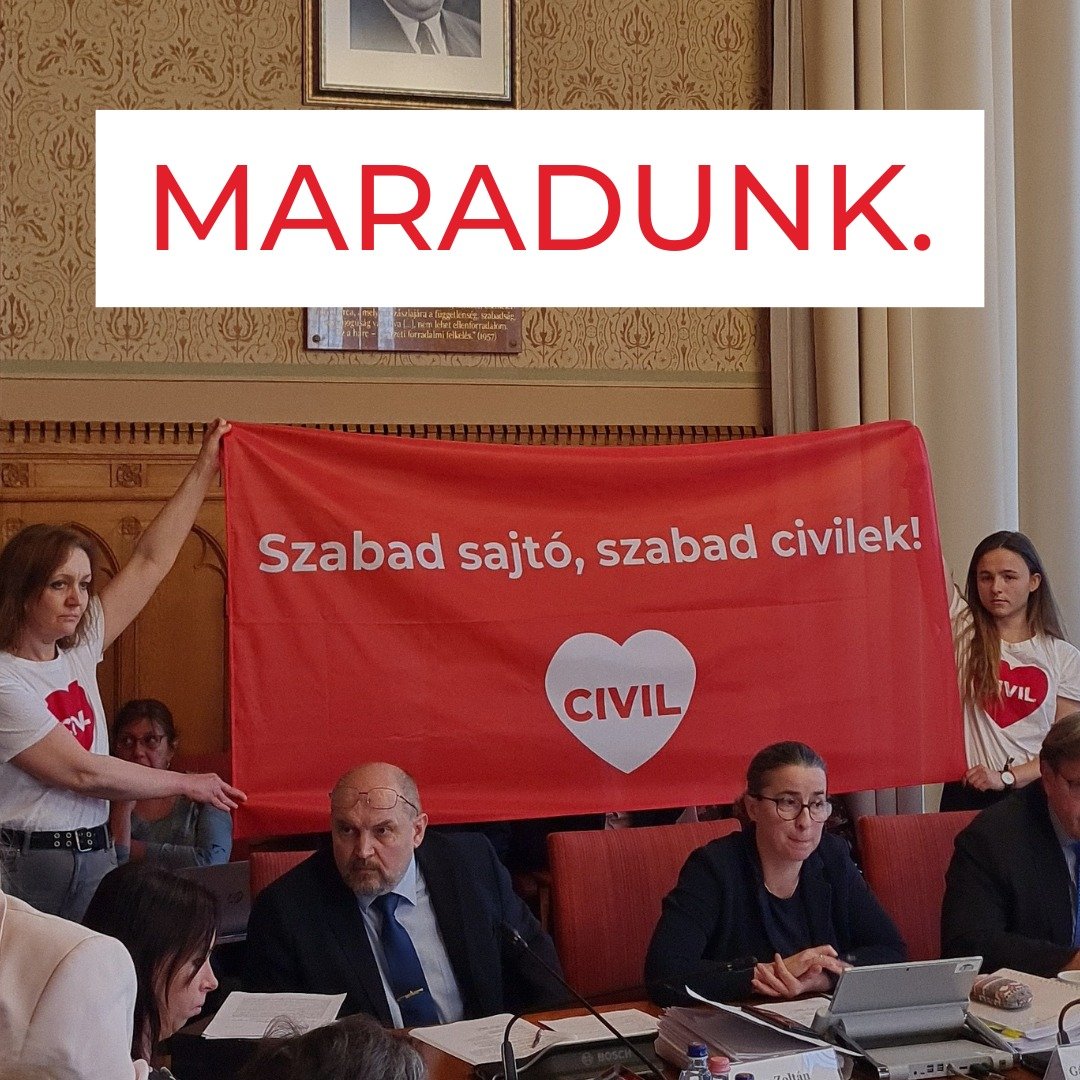 Free Press, Free Civic Society! – Civil activists carried out a successful action during the May 27, 2025 session of the Parliament’s Justice Committee, protesting against the adoption of the so-called purge law targeting civil society organizations