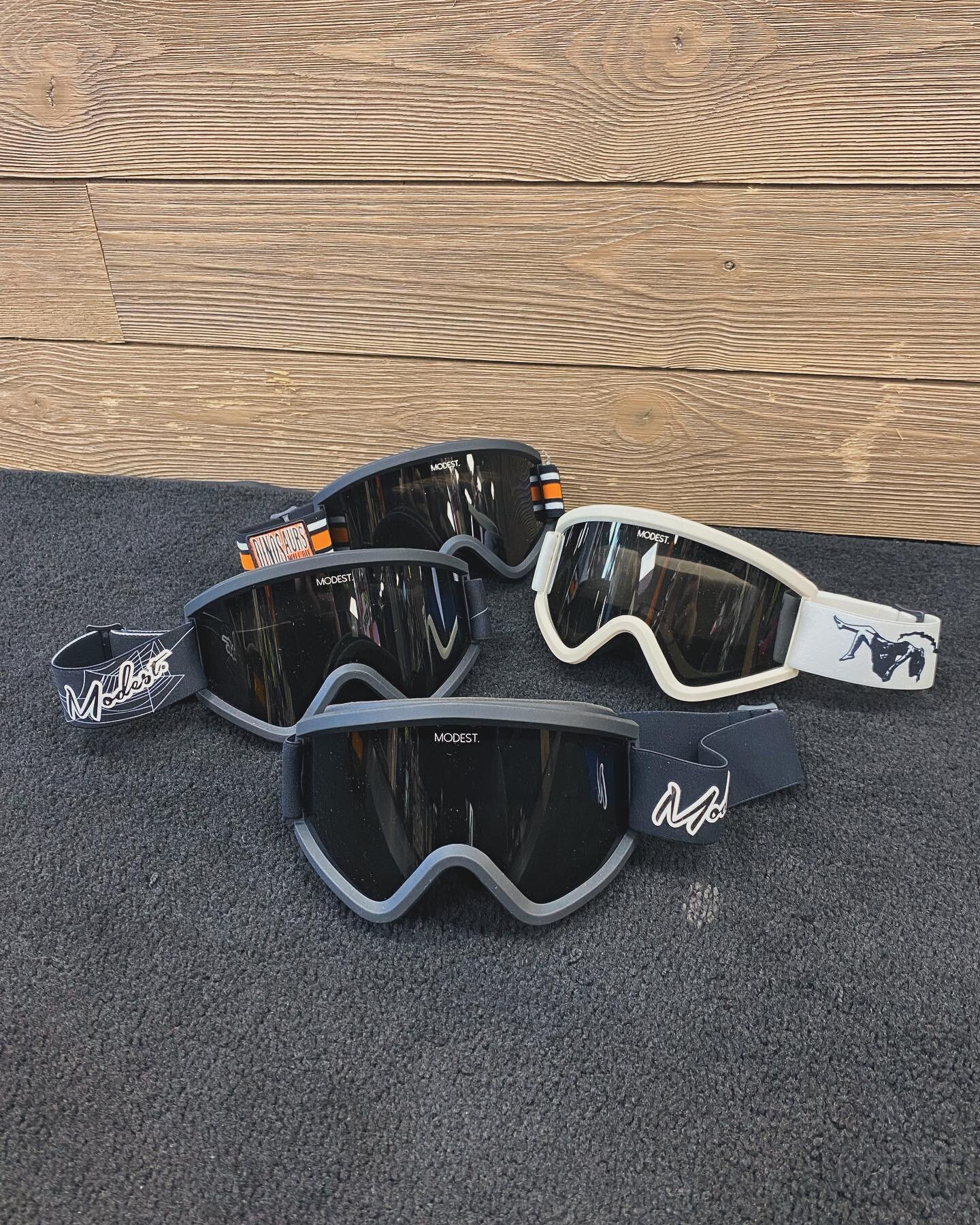 Fresh @modest_eyewear Drop! Just a few options to keep those eyes cool. Stop in and we&rsquo;ll help you stay Modest.