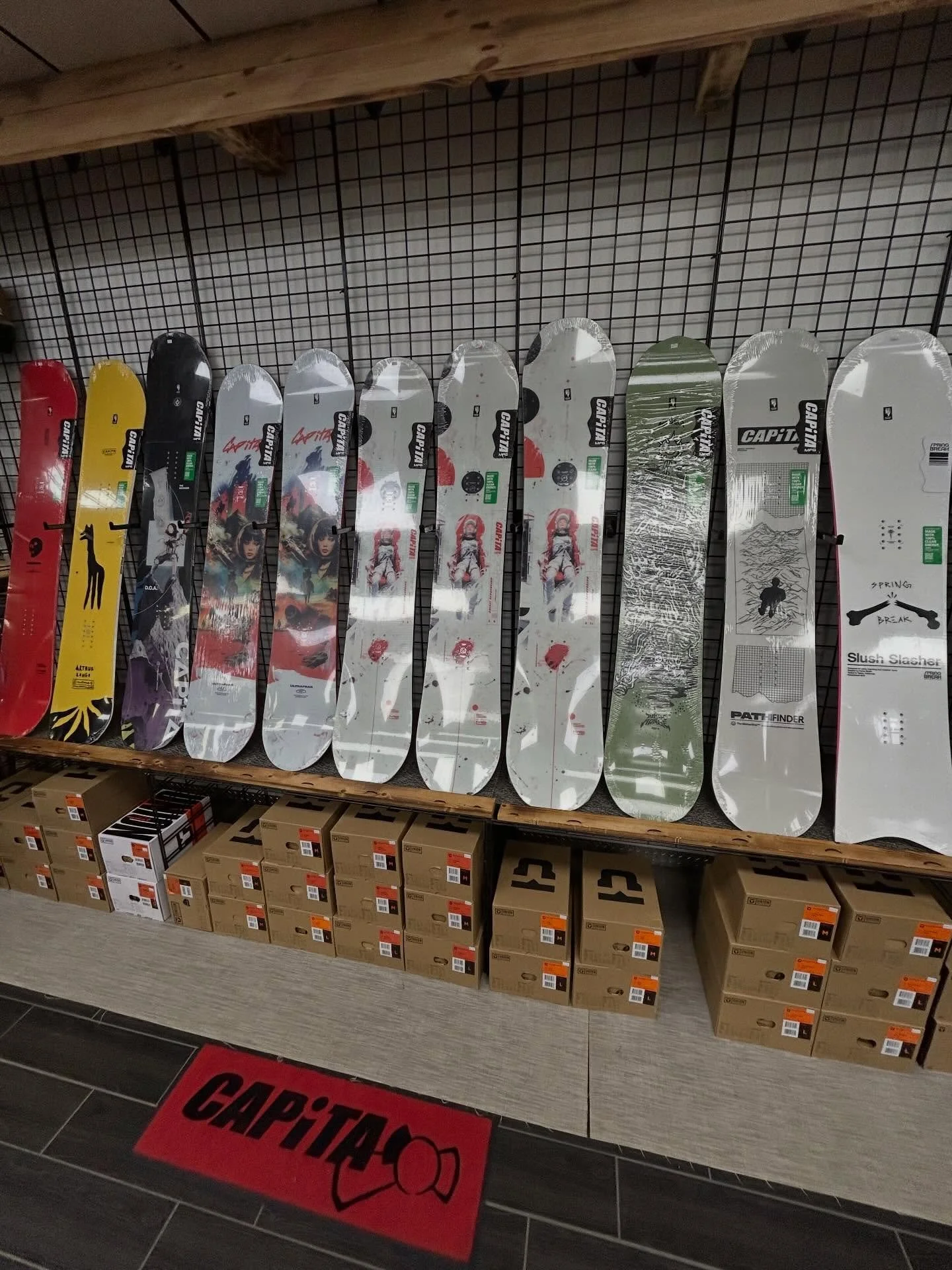 We still have a solid selection from The Mothership!! Boards that will meet everyone&rsquo;s needs including the highly recommended Outerspace Living. This midwest quiver killer features a true twin freestyle shape blended with an all terrain camber 