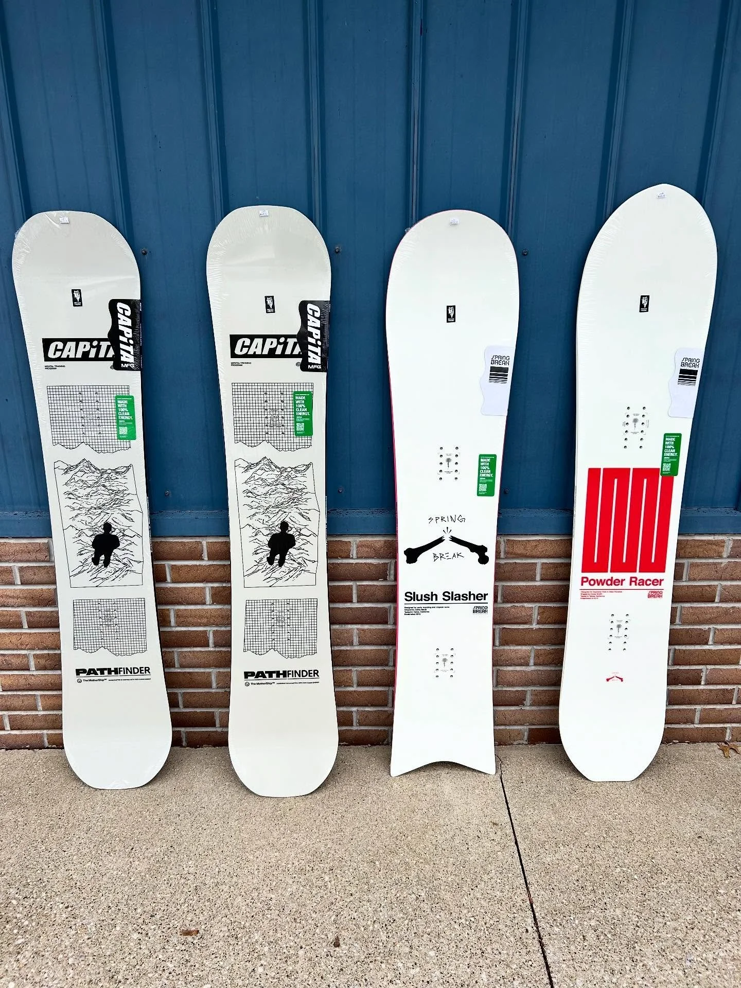Wave number two from the mothership has landed!! The Equalizer, Birds Of A Feather, Paradise, Pathfinder, SB Powder Racer and SB Slush Slasher are all now in stock!