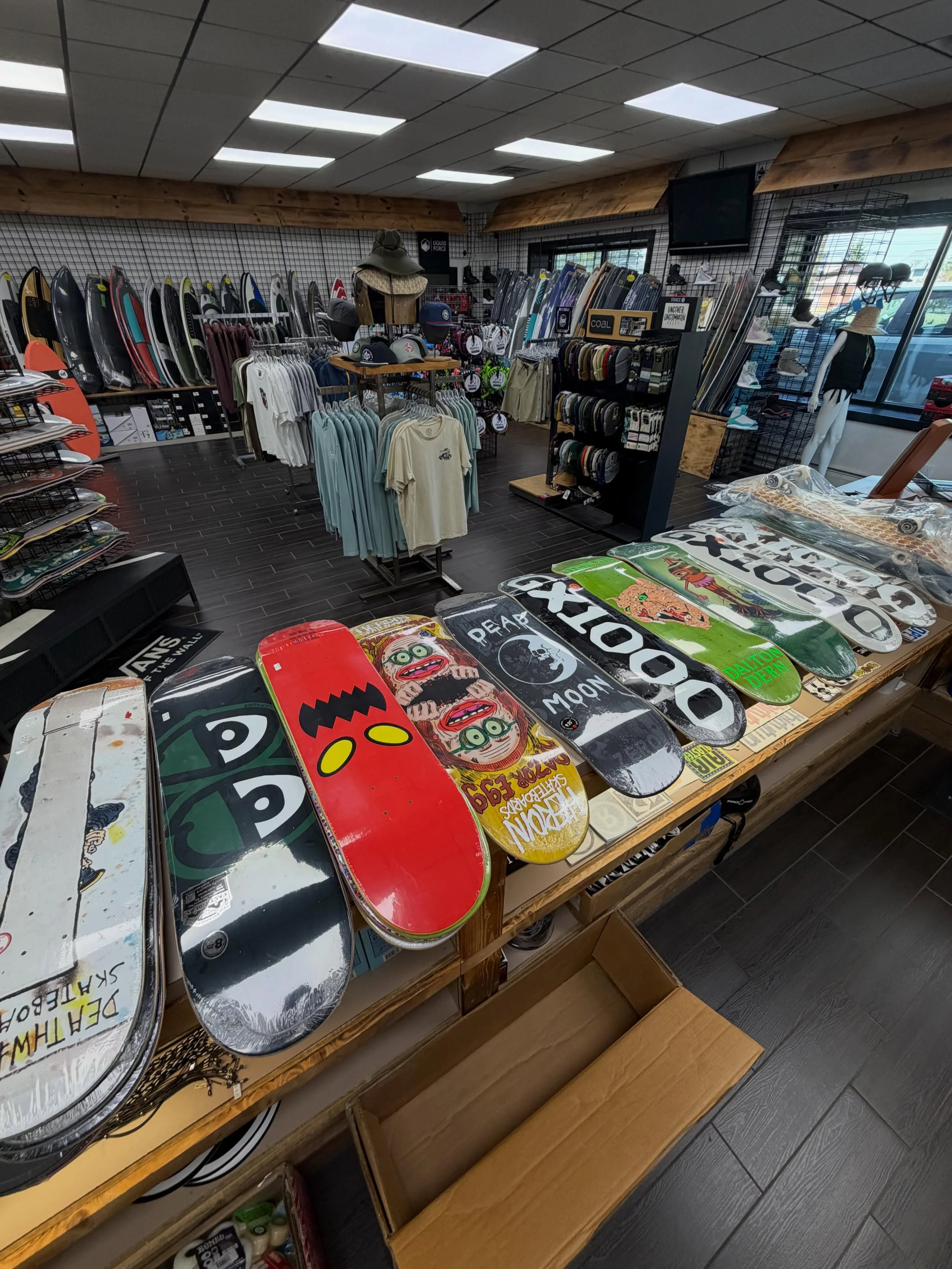 Just stocked up on more skate goods!! Decks, trucks, wheels&hellip; you name it. Make sure you stop in the shop and grab all the essentials you need for Go Skate Day.

Get out and skate!!