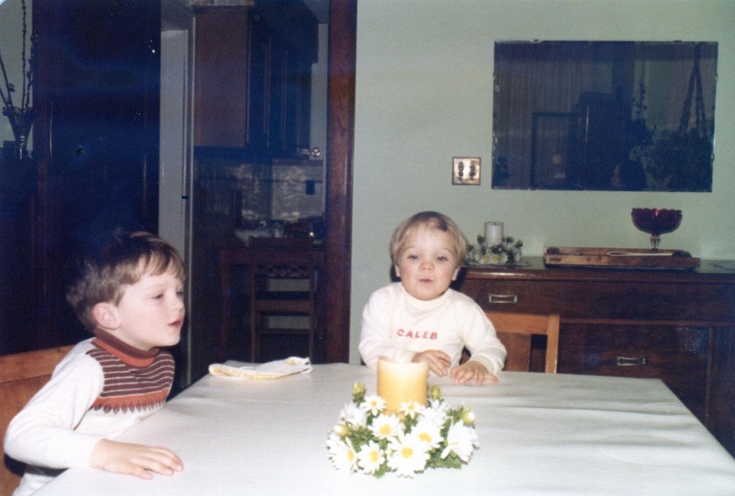 Me and my cousin Seth from wayyyy back.