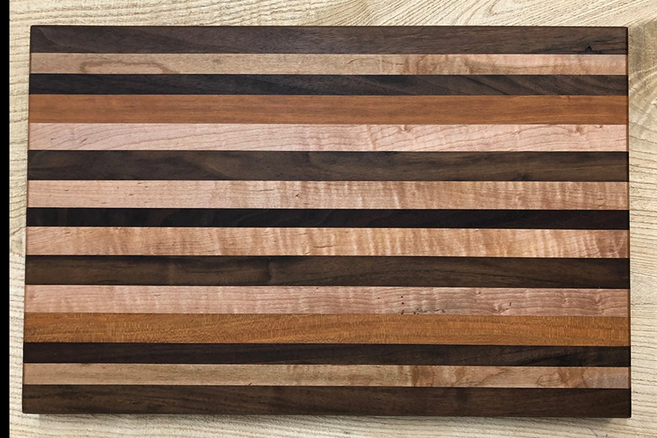 Sold- walnut, cherry, maple