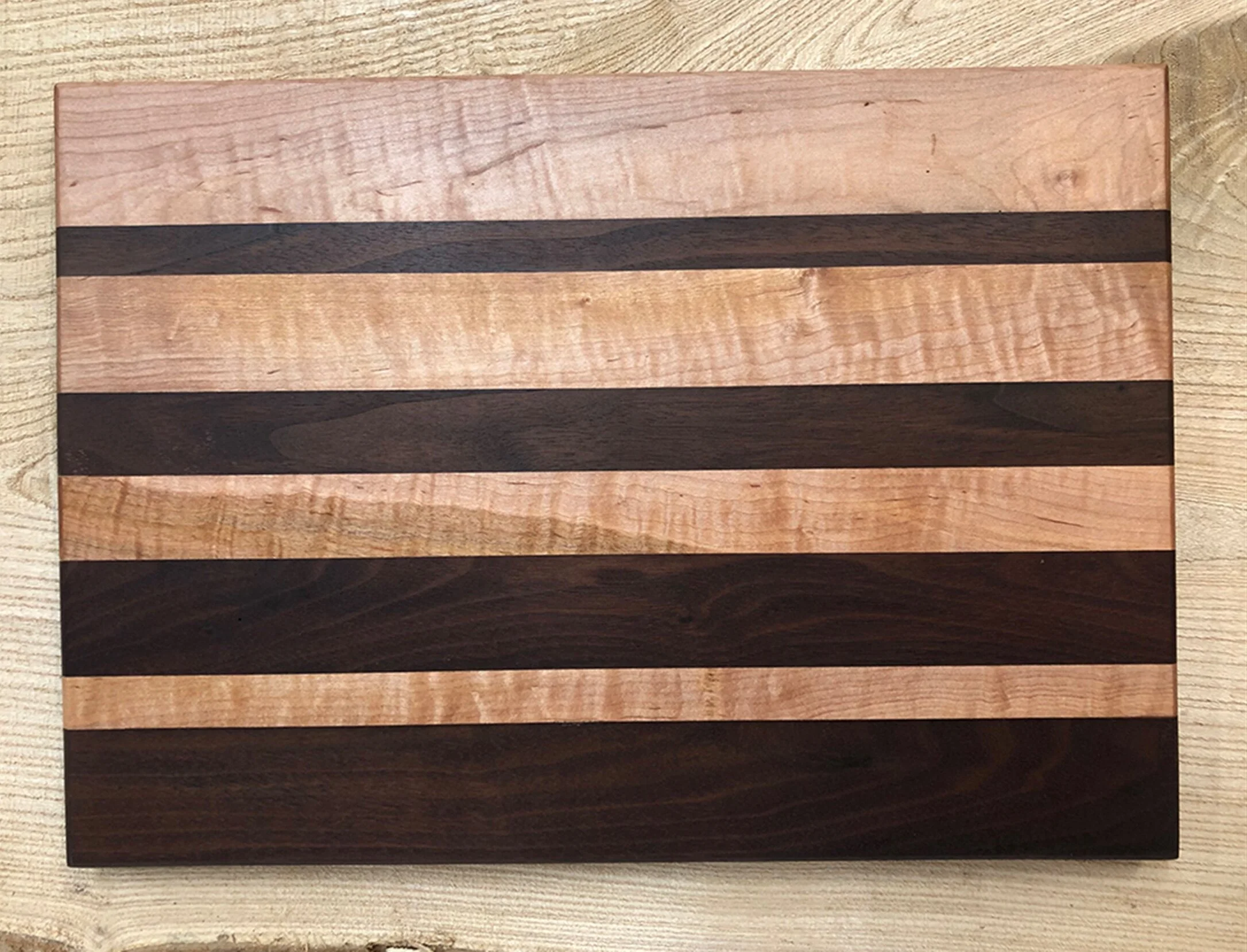 Sold - Black walnut and maple