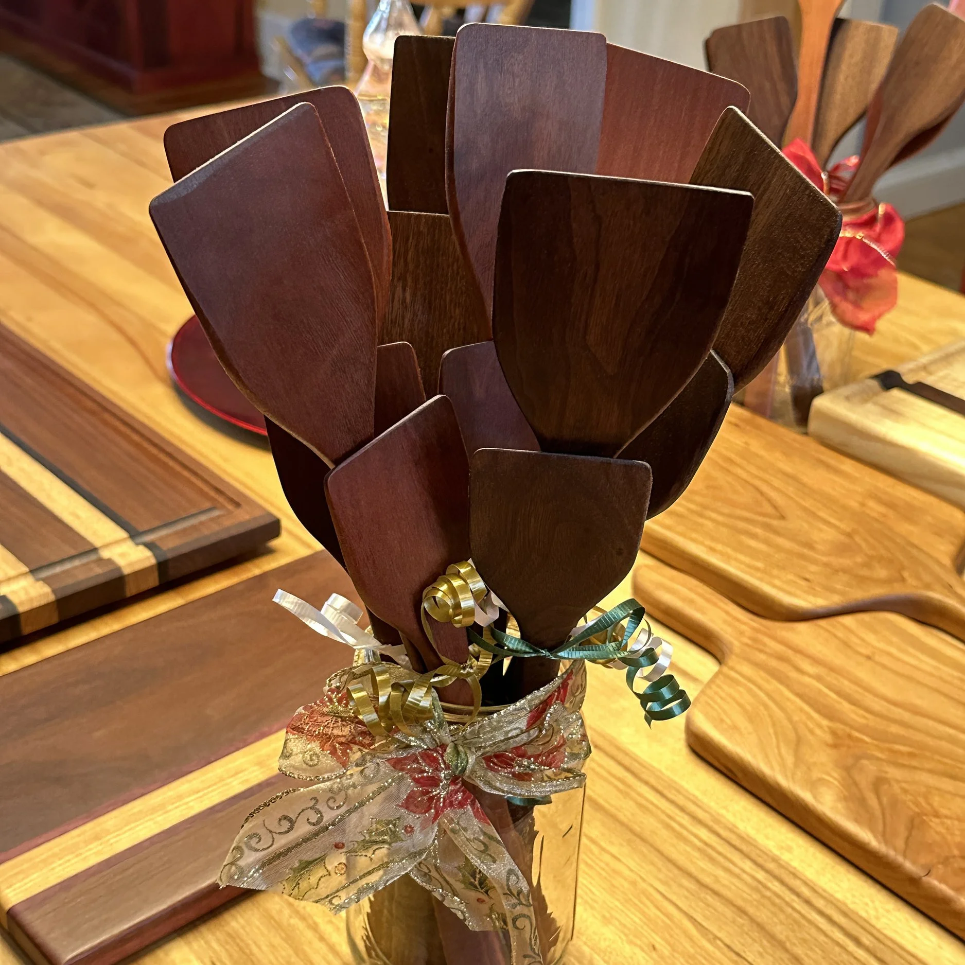 Handmade Wooden Spatula Sets