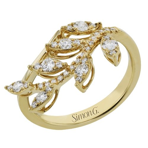 Expressive Wings Gold Ring