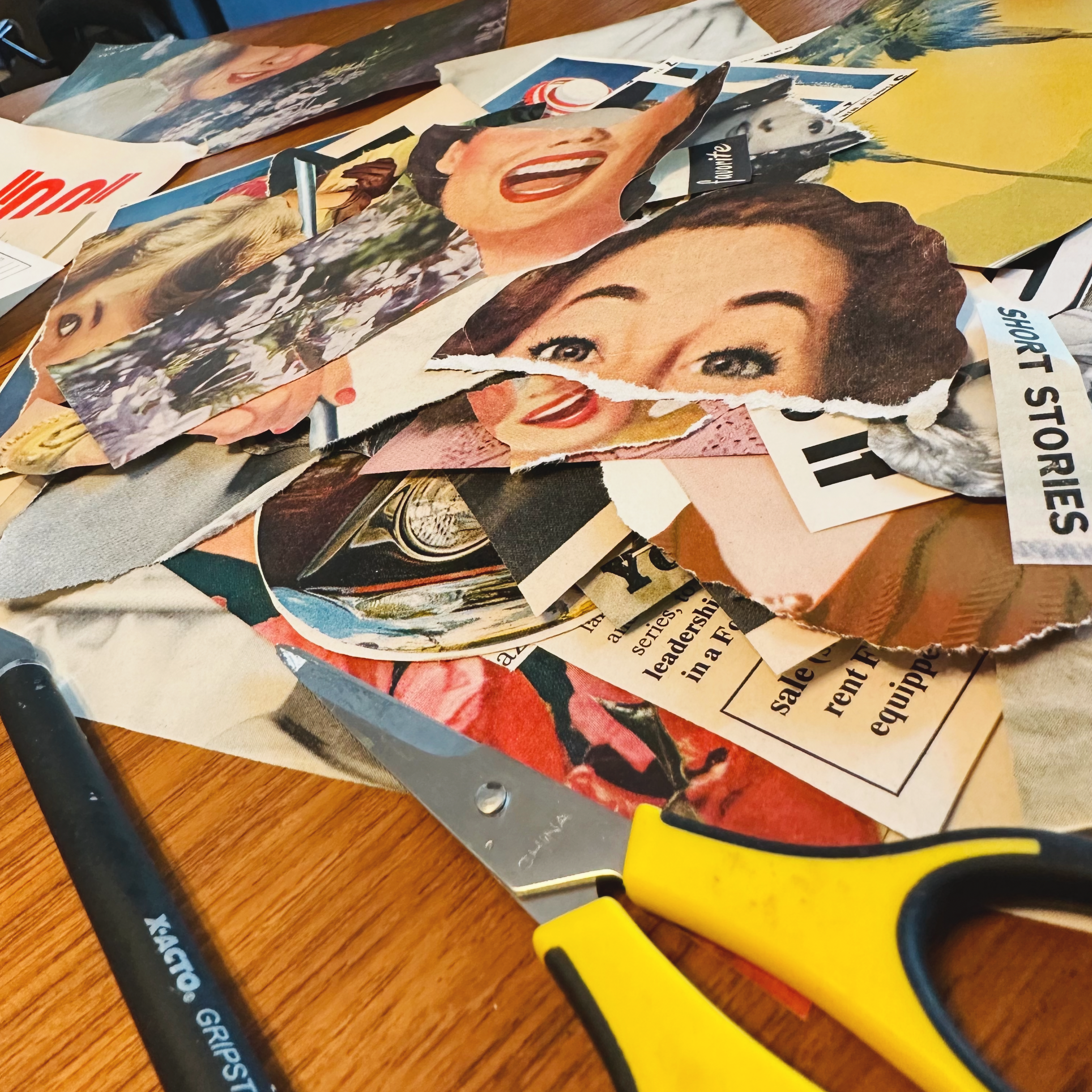 World Collage Day Hangout IN-PERSON May 9, 2026