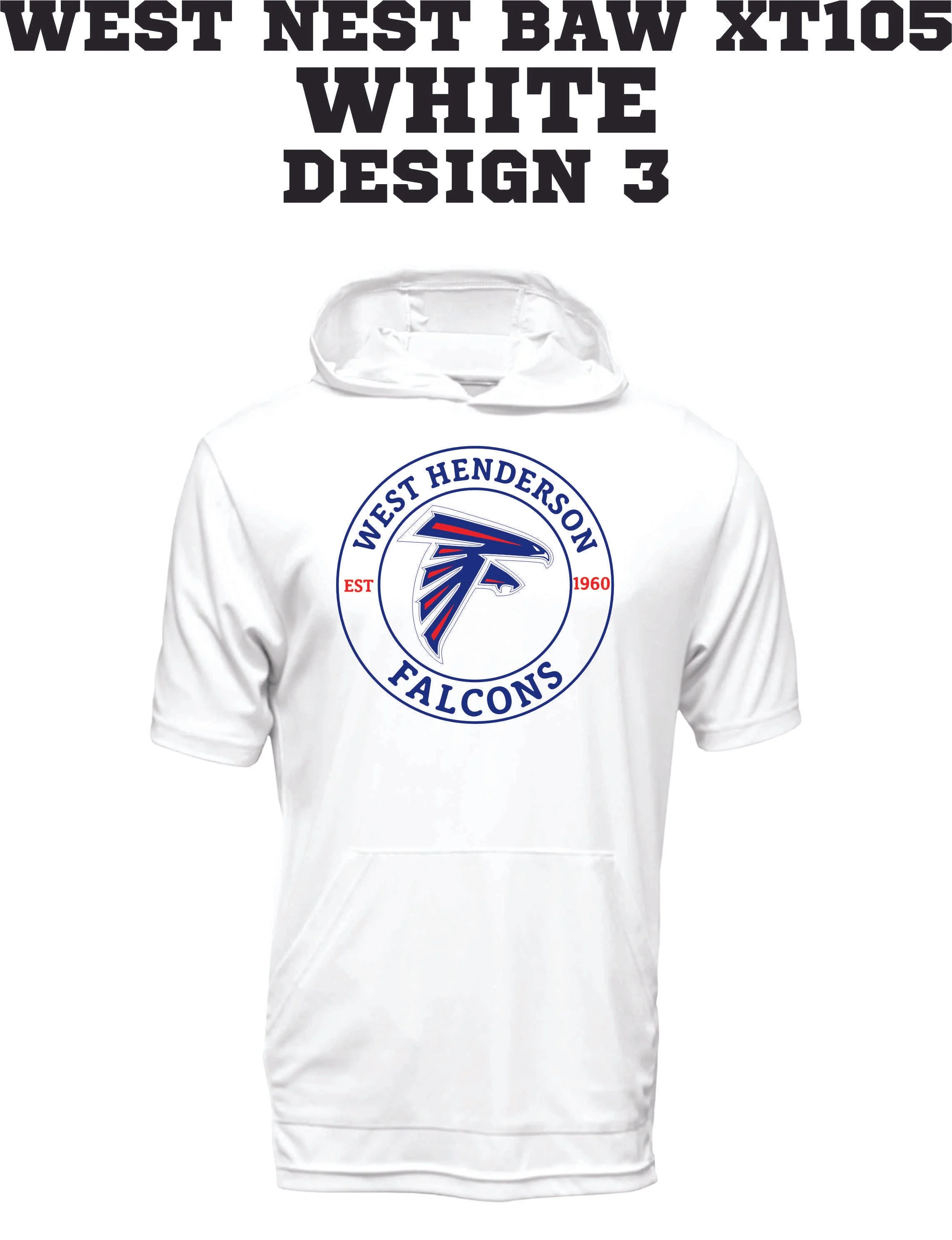 WEST NEST 2025 - BAW XT105 SS HOODED FISHING SHIRTS -  WHITE DESIGN 3