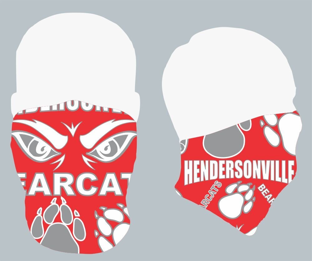 Bearcats Football PLAYER FACE GAITER - BUFF