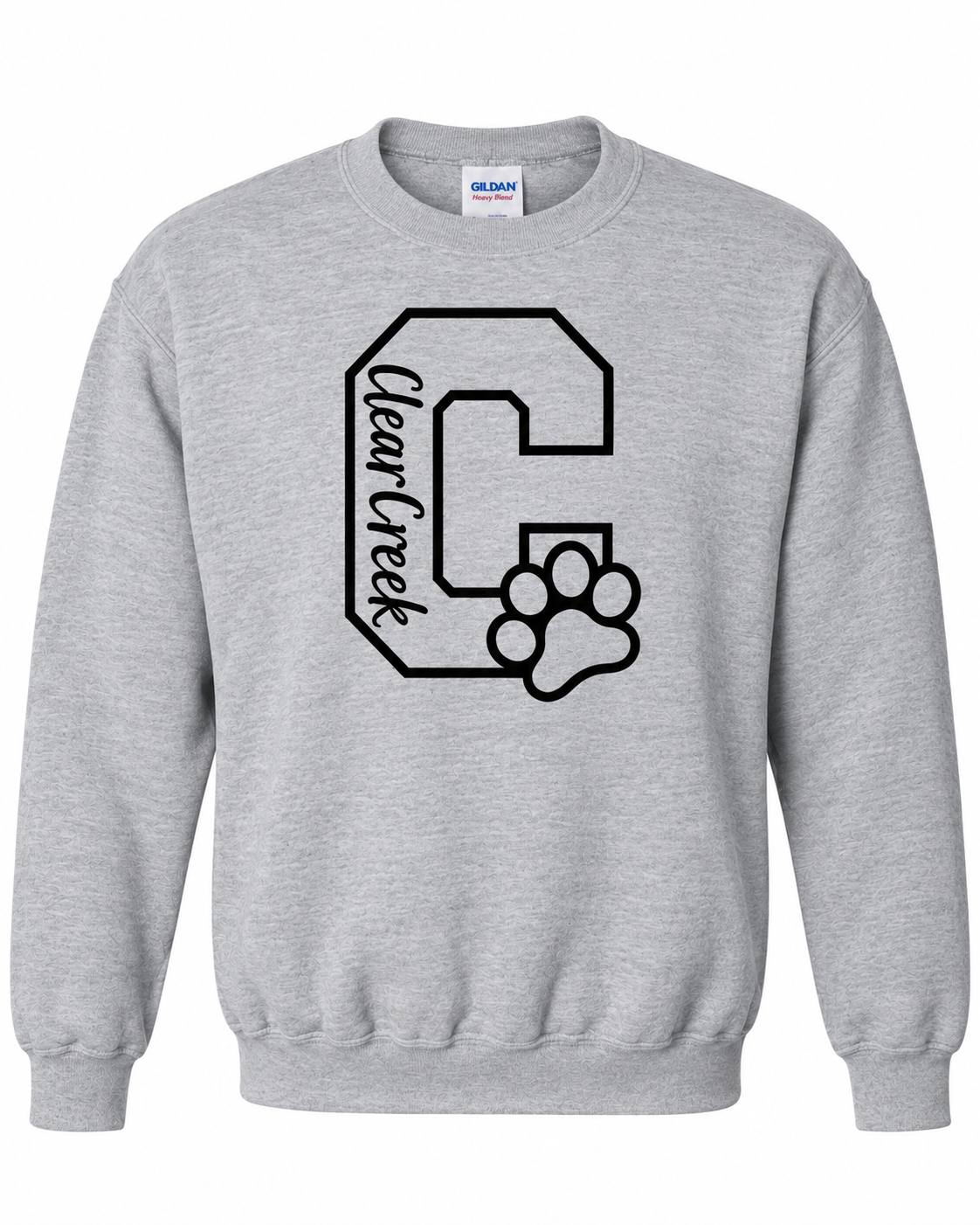 Clear Creek C logo Crewneck sweatshirt 2026 G180