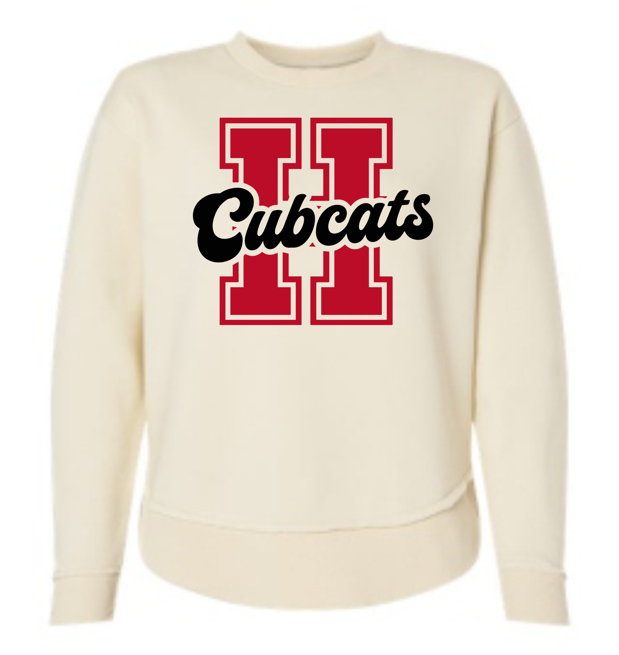 Hendersonville Elementary - H Cubcats - Women's Relaxed Sweatshirt