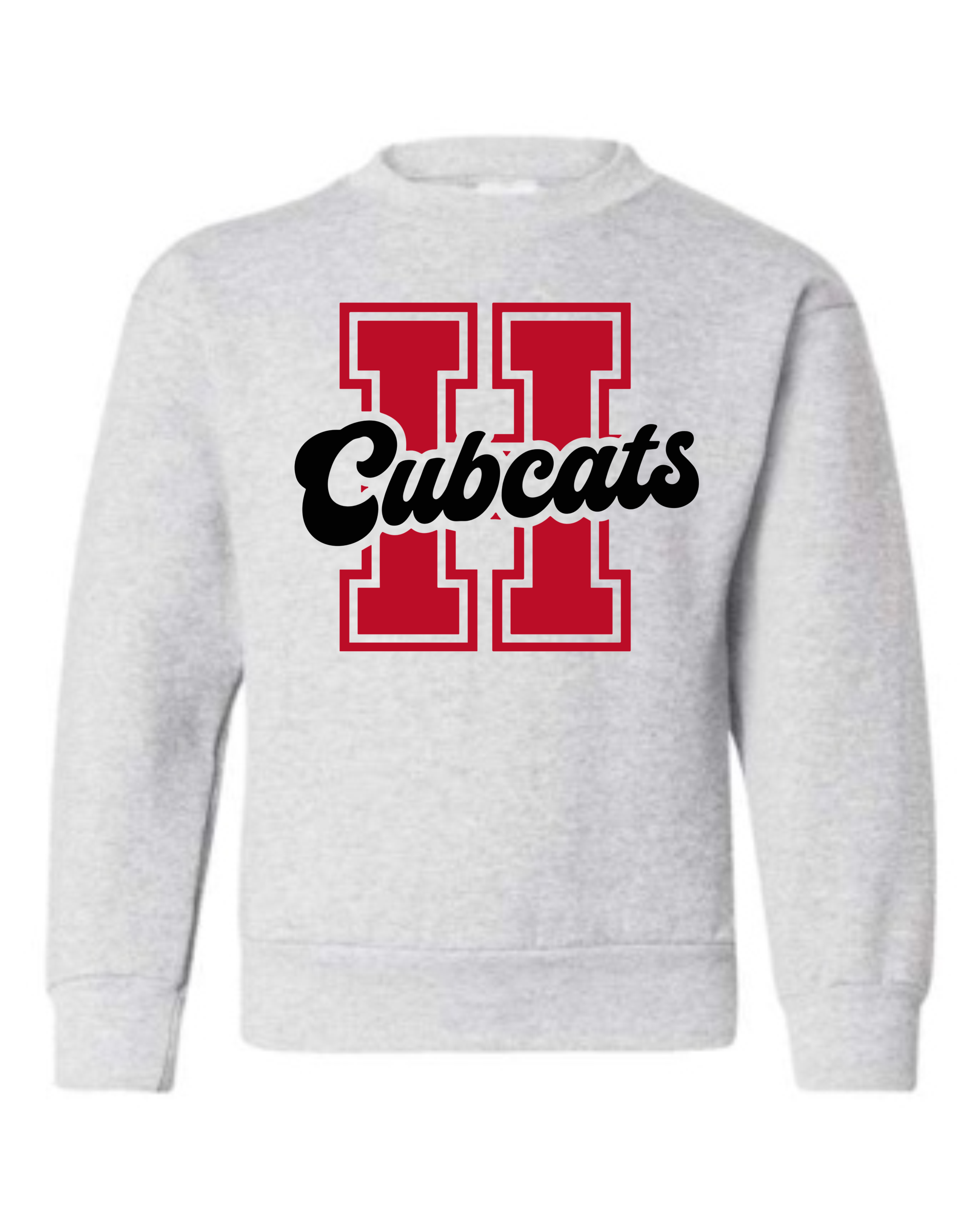 Hendersonville Elementary - H Cubcats - Youth Crewneck Sweatshirt