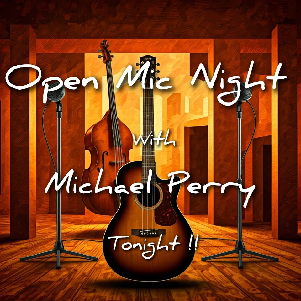 It's Open Mic night at Moogs Place tonight!! We have Michael Perry for just this last night for a bit so let's make it a good one! Things get rollin' at 8 o'clock. 
On the specials board tonight:
&bull; Smoked ham &amp; cheddar soup
&bull; Gorgonzola