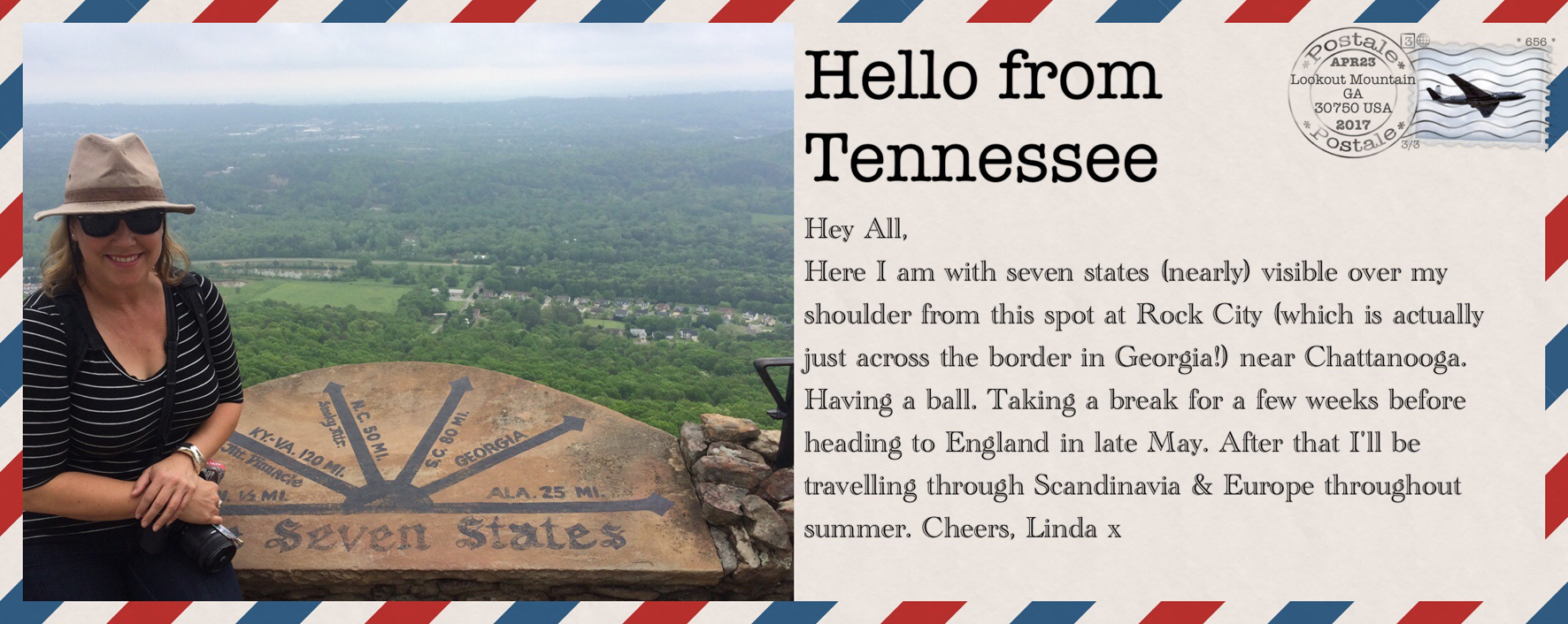 Tennesee/Georgia, USA 23Apr17