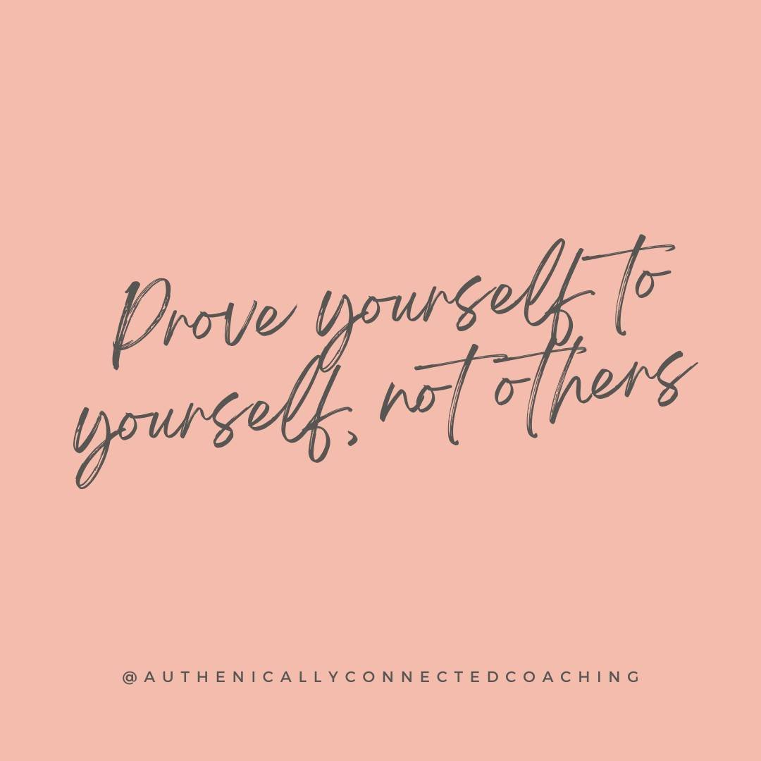 Prove yourself to yourself, not others. Your journey is your own, and your greatest victories are the ones that come from within. 💪 #SelfEmpowerment #InnerStrength #BelieveInYourself