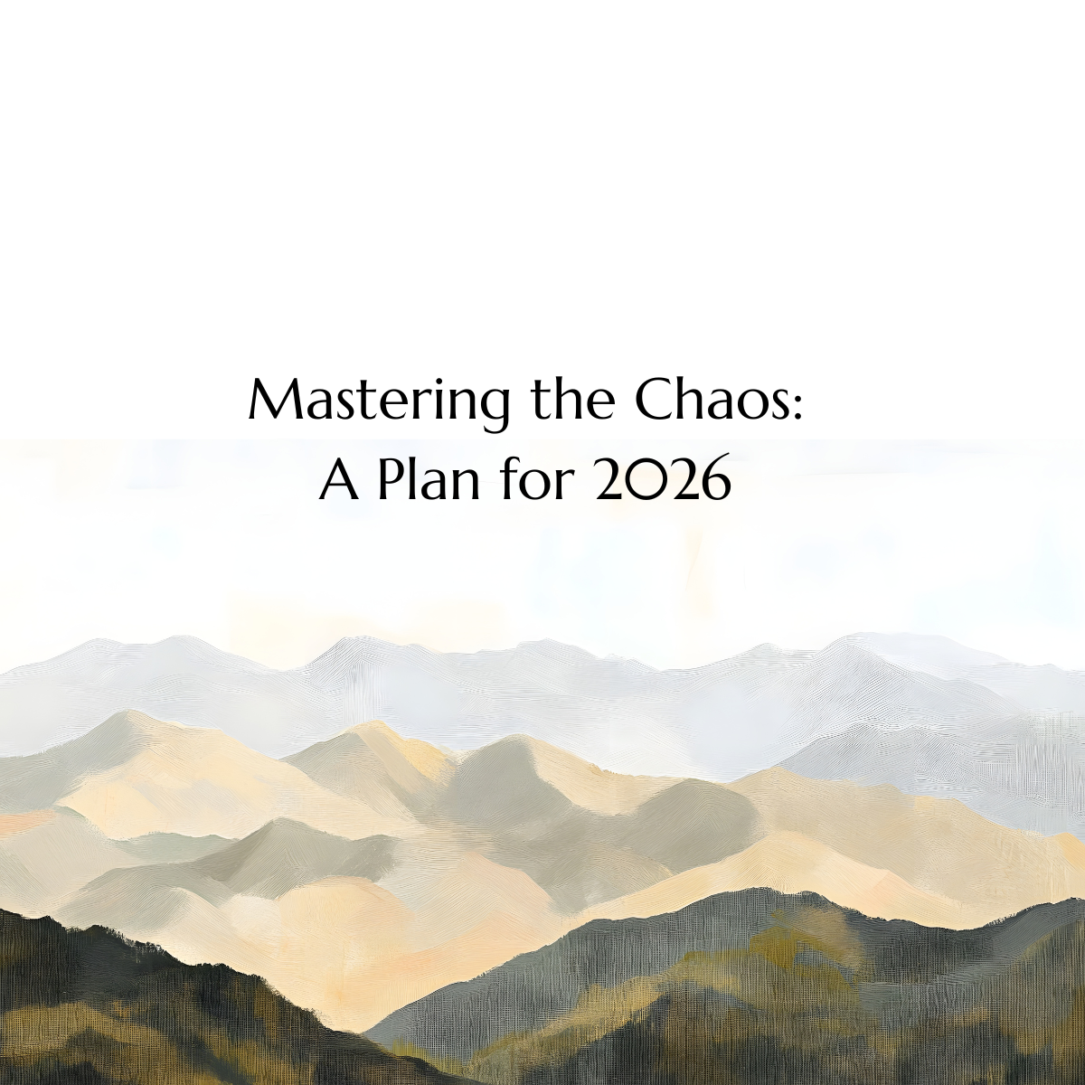 Navigating the Noise: A Guide to Goal Setting and Personal Renewal