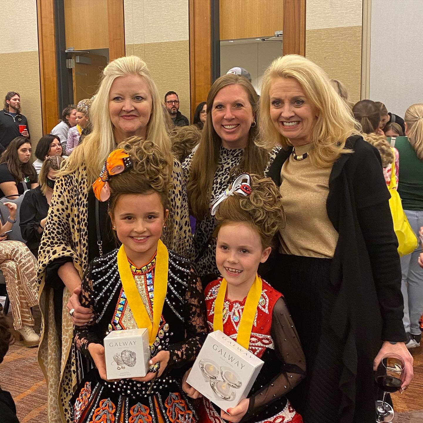 Trad Set Day! So proud of our 11 dancers who took to the Oireachtas stage today&mdash;many for the first time! 🏆 We are so proud!! 

Special shout-out to Foley who won the U8 competition! 👑 

U7: Cece 4th, Maeve 6th 
U8: Foley 1st, Aine 2nd, Estell